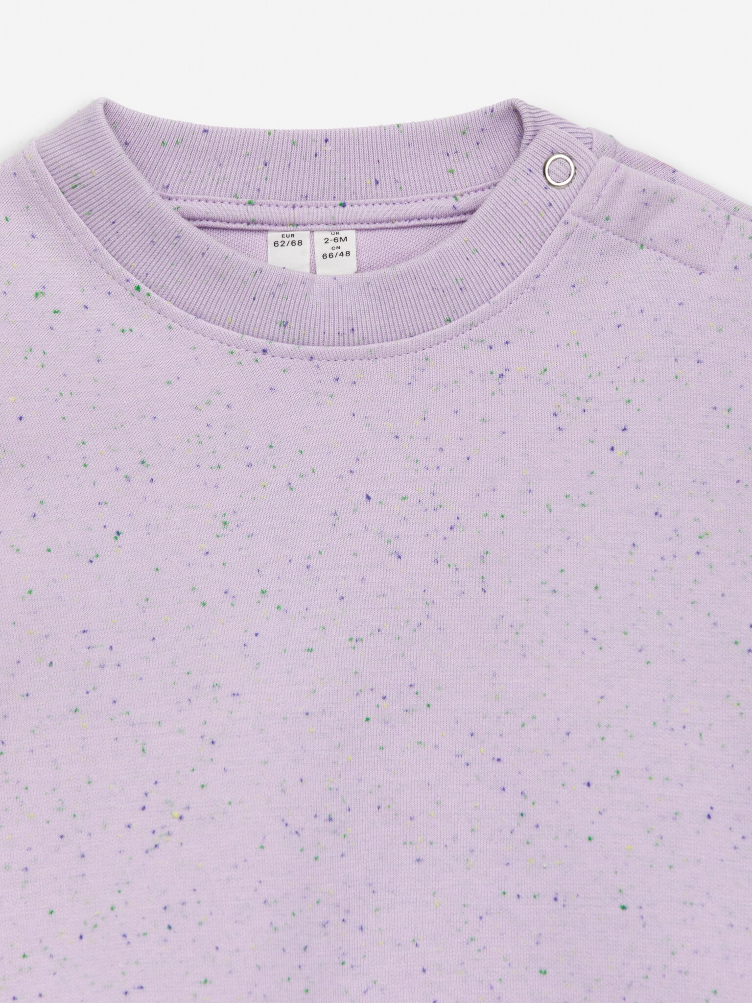 Sweat en coton mélangé - Mauve - 3