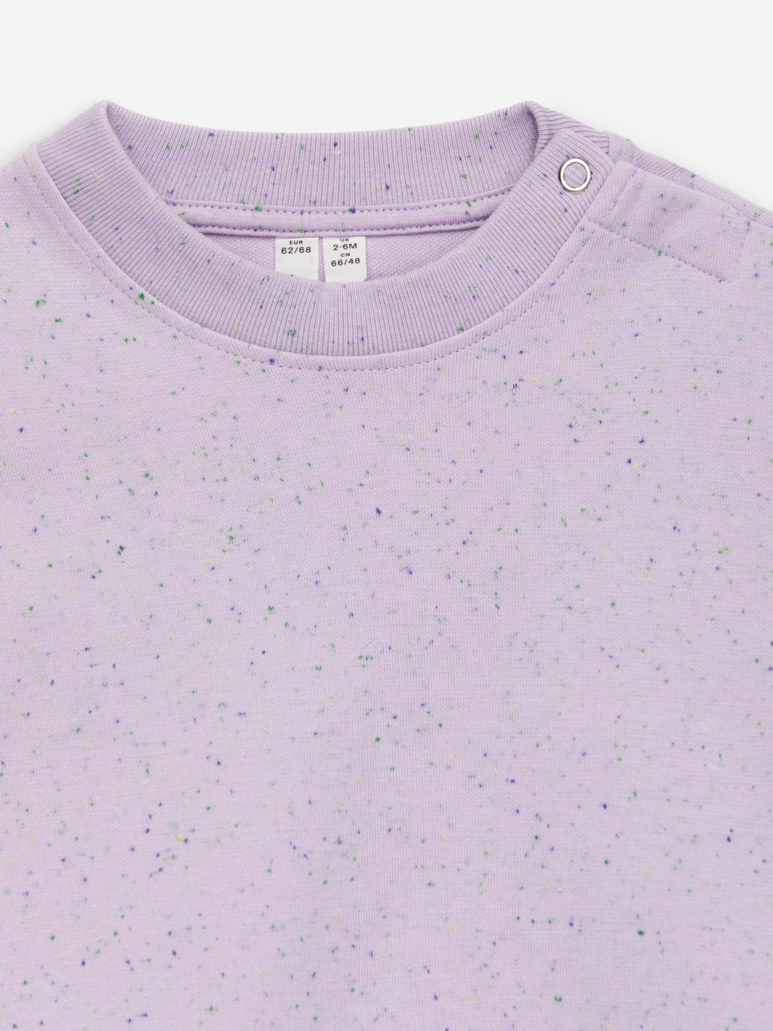 Sweat en coton mélangé - Mauve - 3