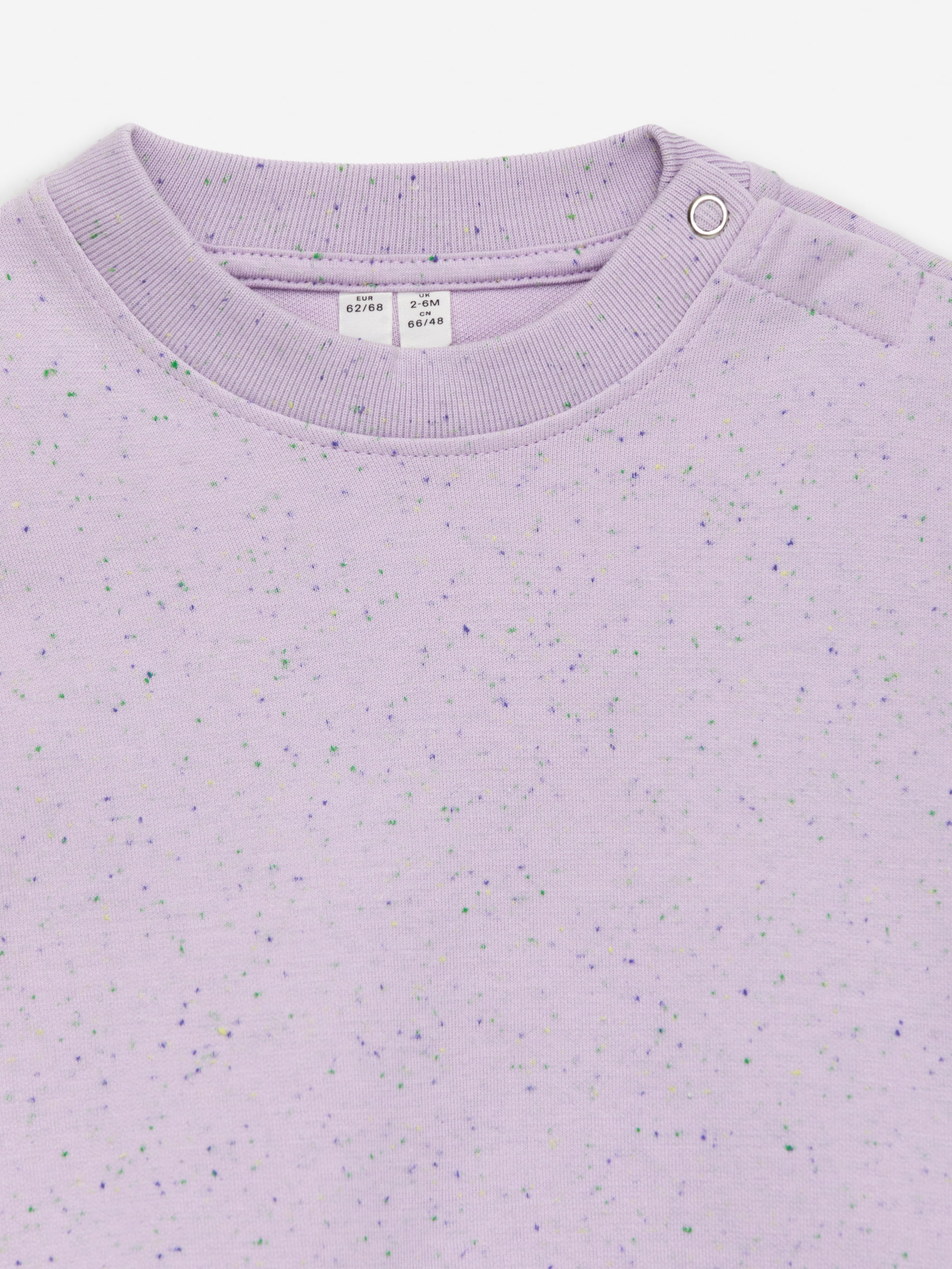 Visa större bild: Sweatshirt i bomullsblandning - Lila - BARN | H&M SE 3