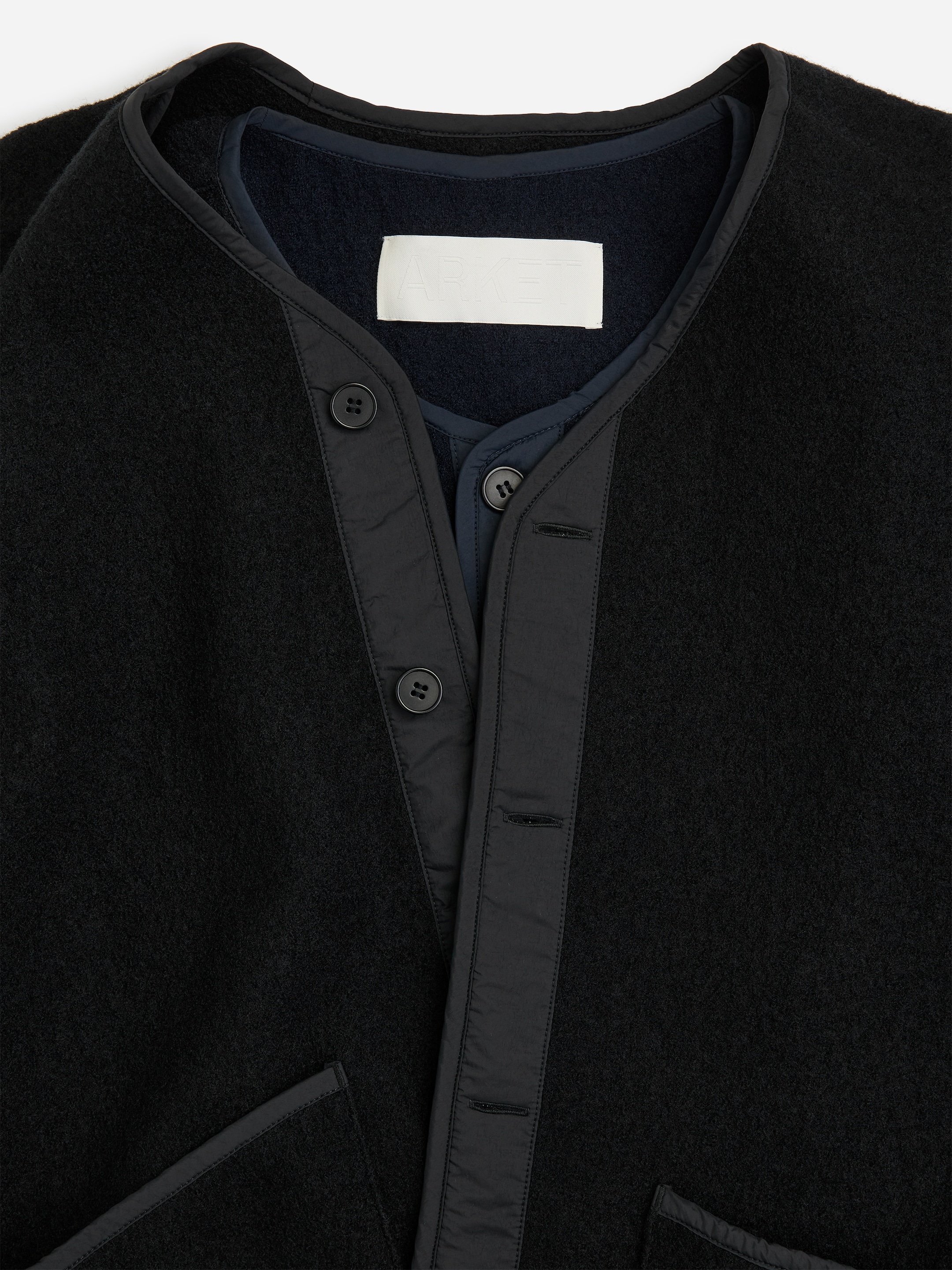 Gilet in lana 2-in-1 - Blu scuro - Regular fit - men - StillMedia/DescriptiveStillLife - 14