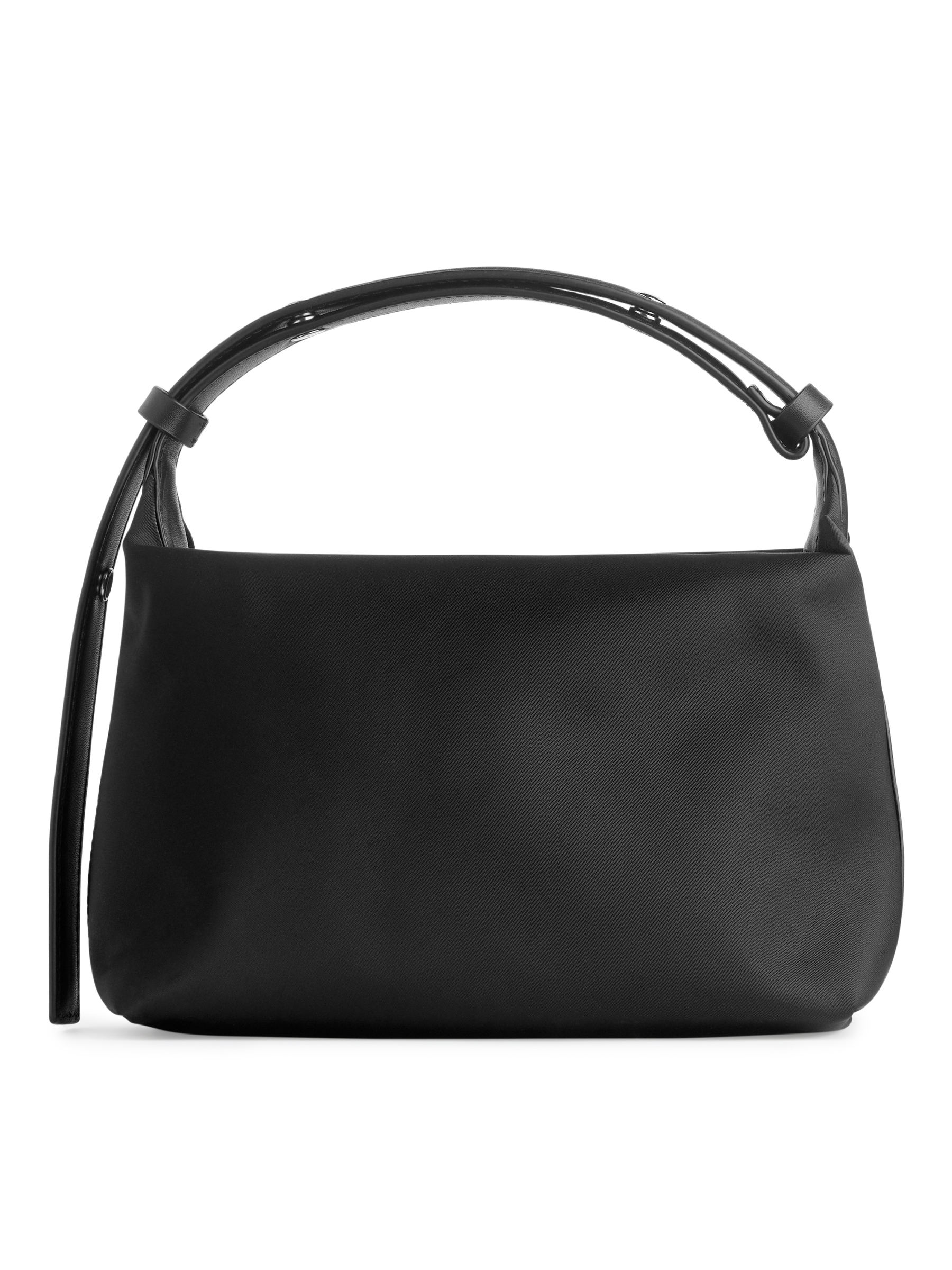 Crossbody-väska med läderdetaljer - Svart - Women - StillMedia/DescriptiveStillLife - 2