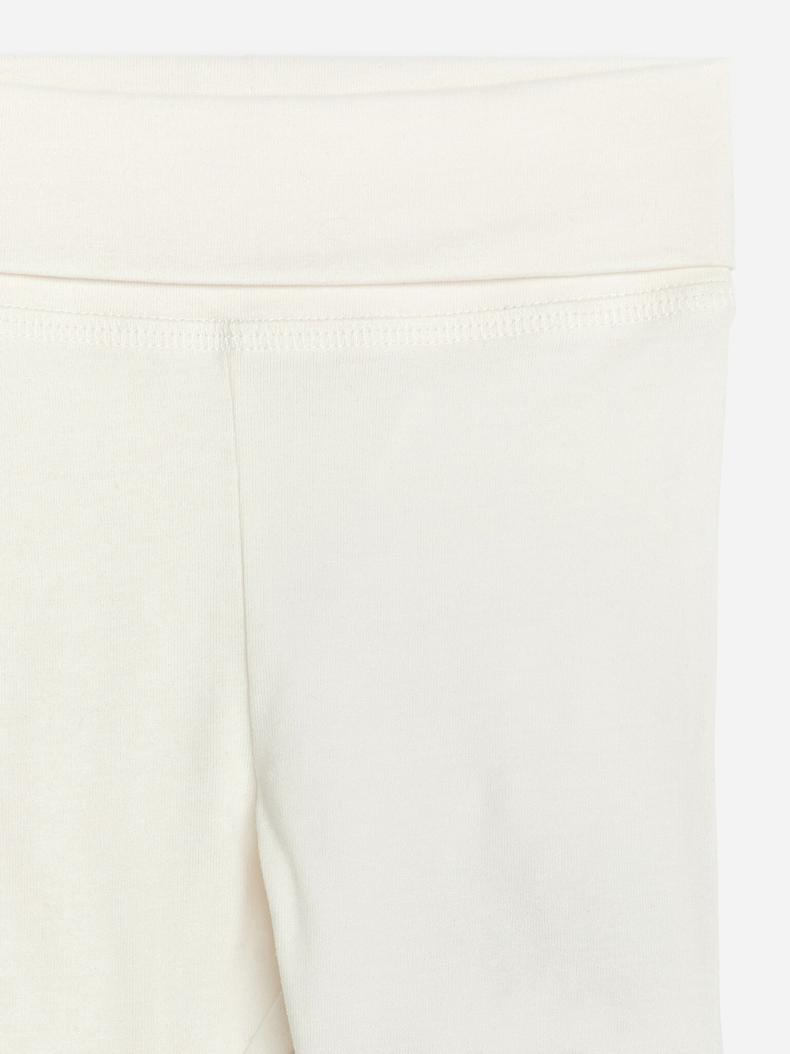 Miękkie bawełniane legginsy dla niemowlaka - Biały - 2