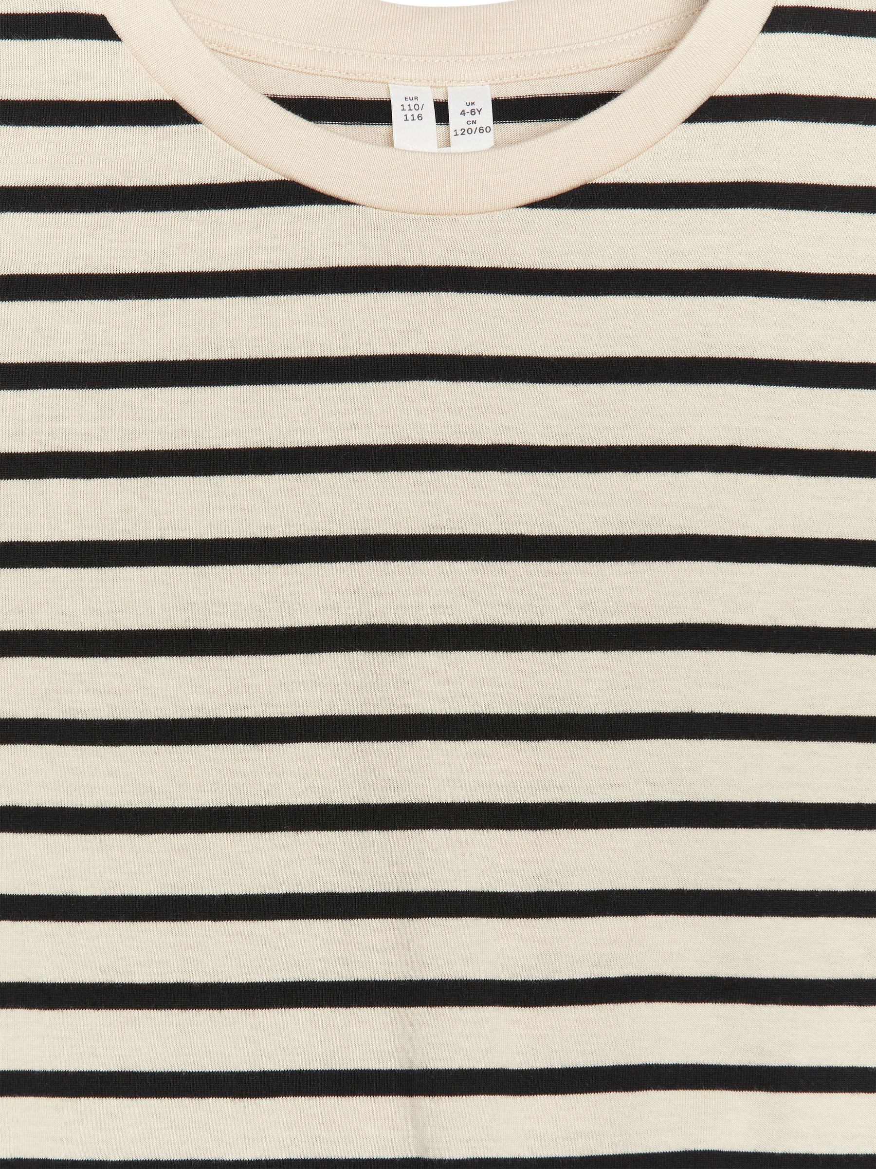 Long-Sleeved T-Shirt - Black/Off White - Regular fit - Children - StillMedia/DescriptiveDetail - 1