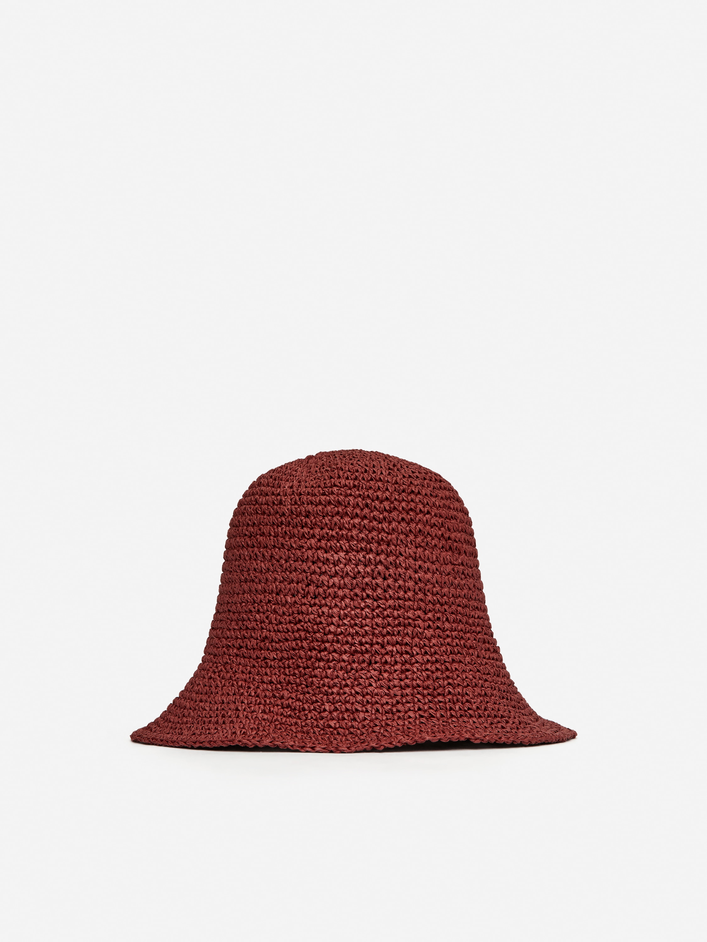 Slamený klobúk - Hnedá