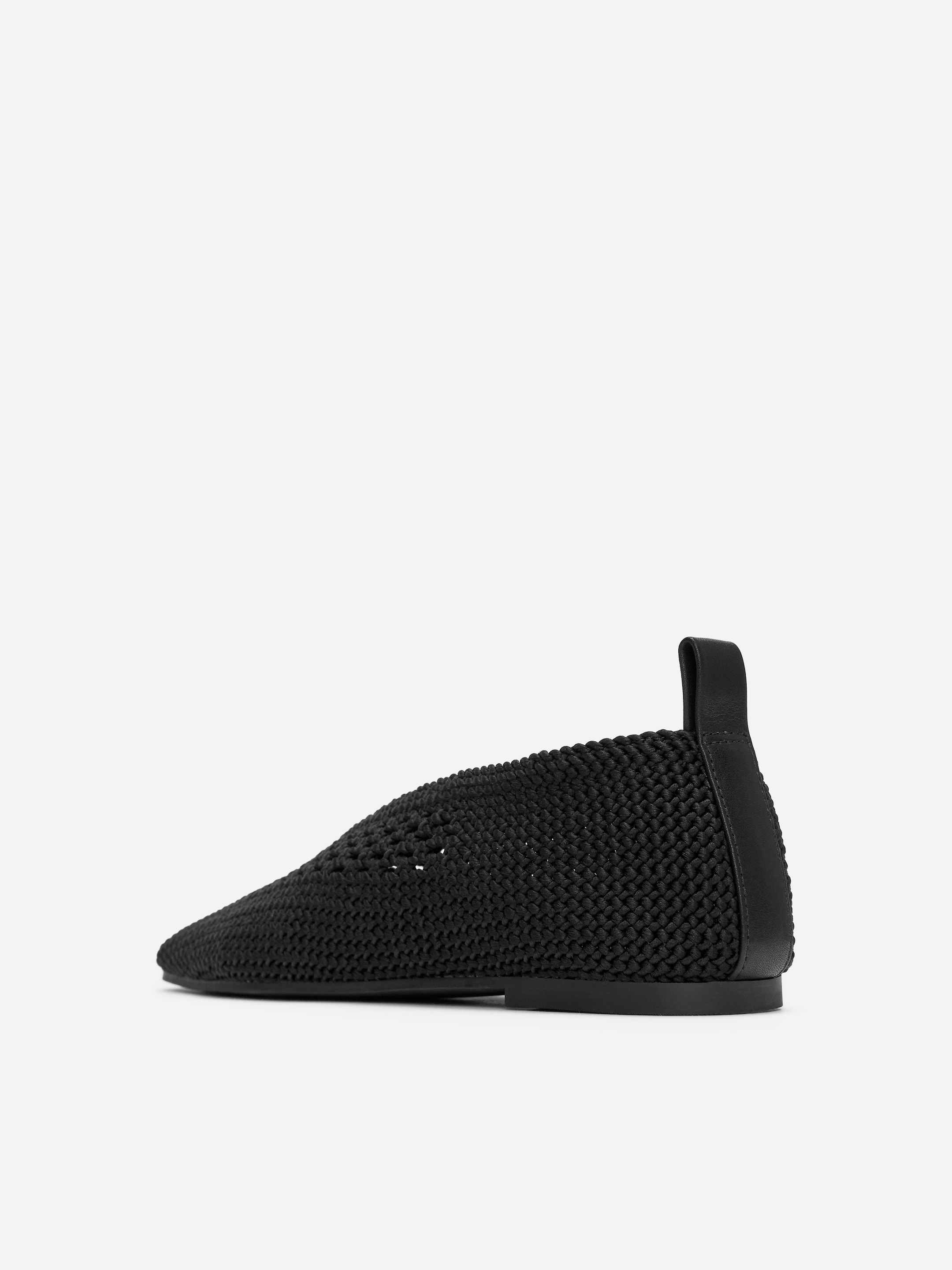 Knitted Ballerinas - Black - Women - StillMedia/DescriptiveStillLife - 3