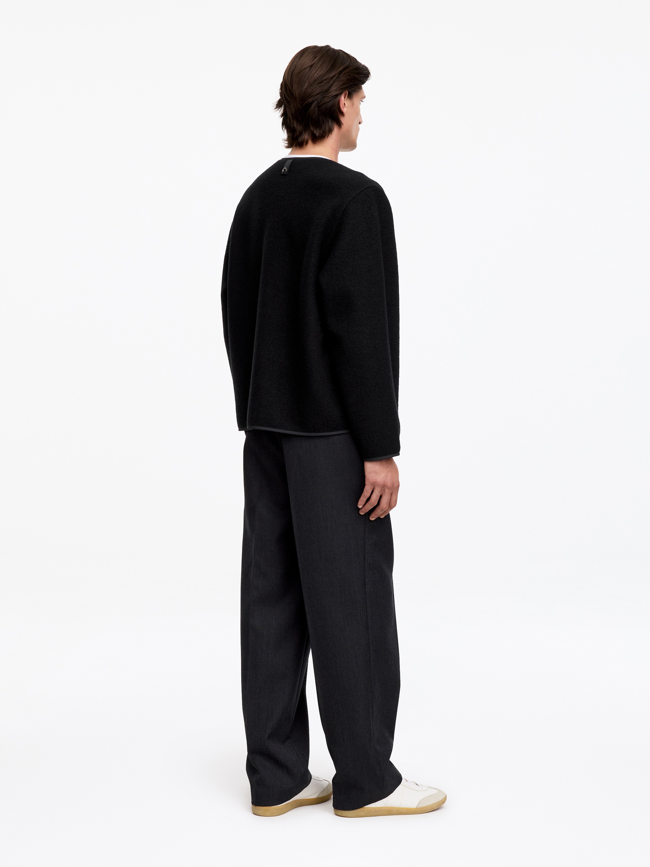 Wool Liner Jacket - Black - Regular fit - men - StillMedia/Lookbook - 2