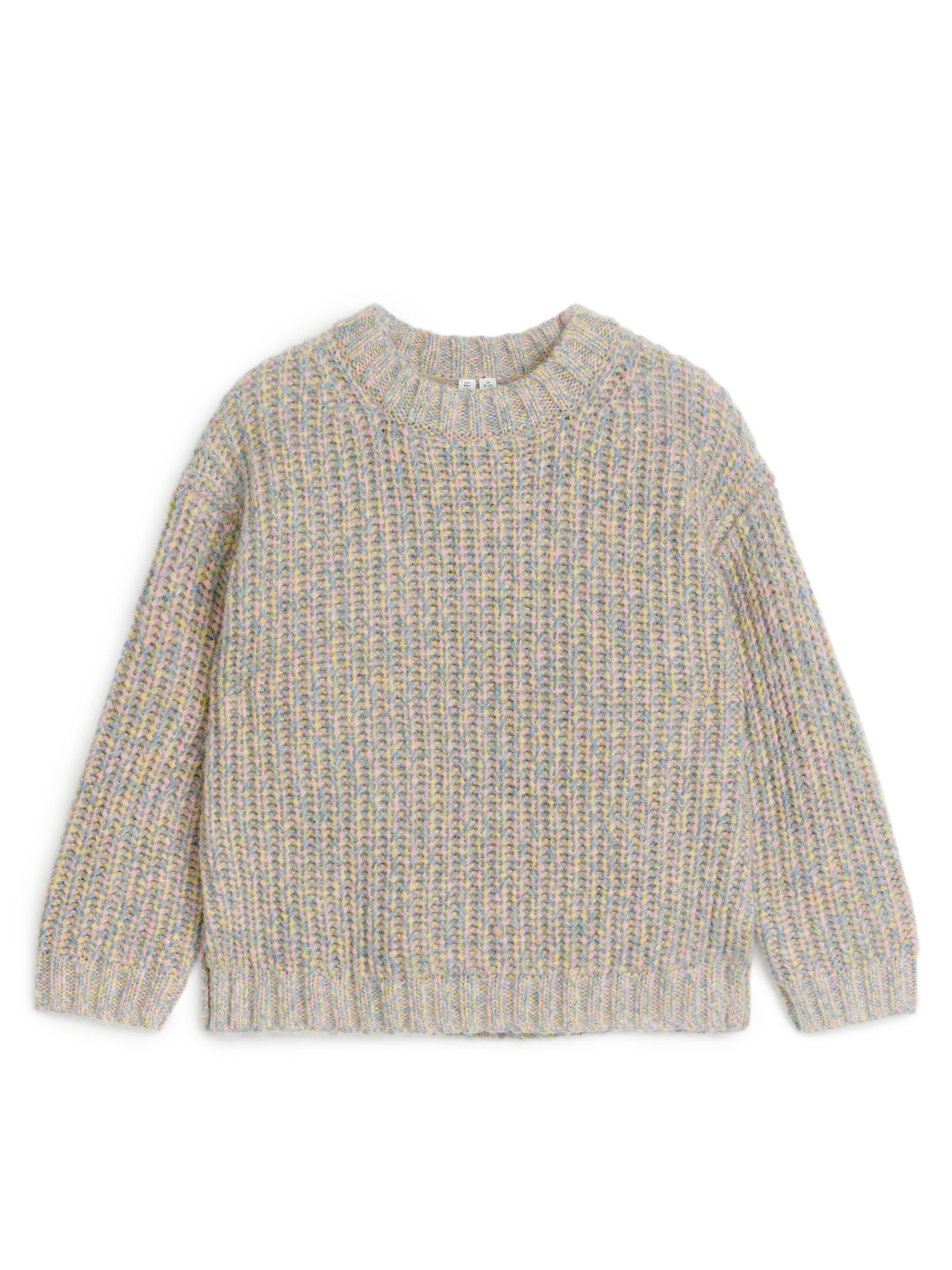 Wollpullover mit Space-Dye-Färbung - Zartrosa/Mehrfarbig - Relaxed Fit - Kinder - StillMedia/DescriptiveStillLife - 2