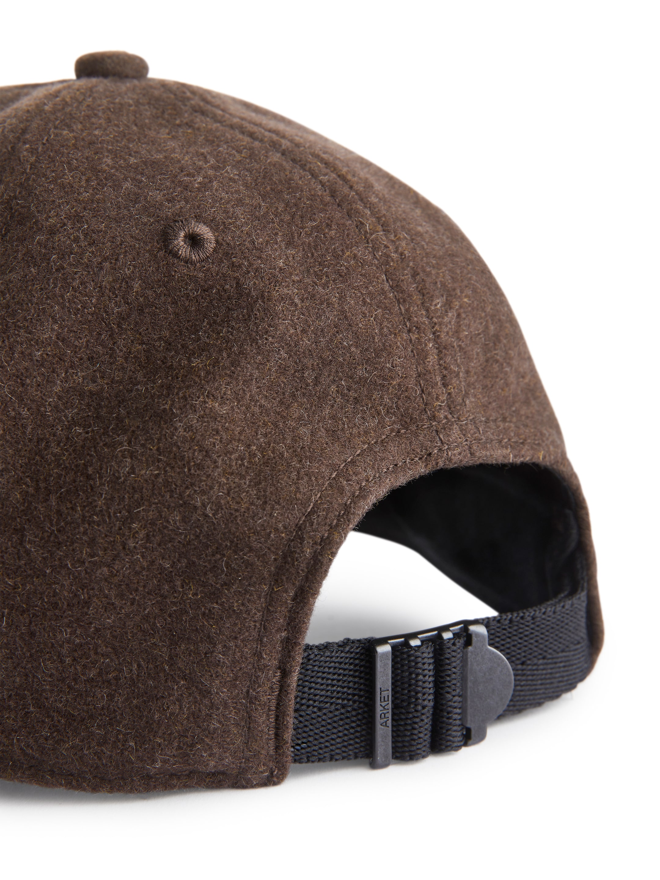 Gorra de lana afieltrada - Marrón oscuro jaspeado - Men - StillMedia/DescriptiveDetail - 1