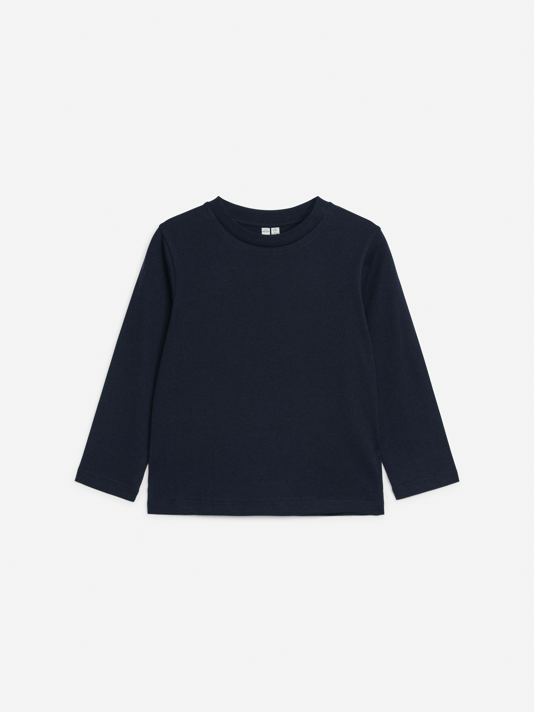 Vis større bilde: Langermet T-skjorte sett med 2 stk - Dark Blue/Beige - BARN | H&M NO 3