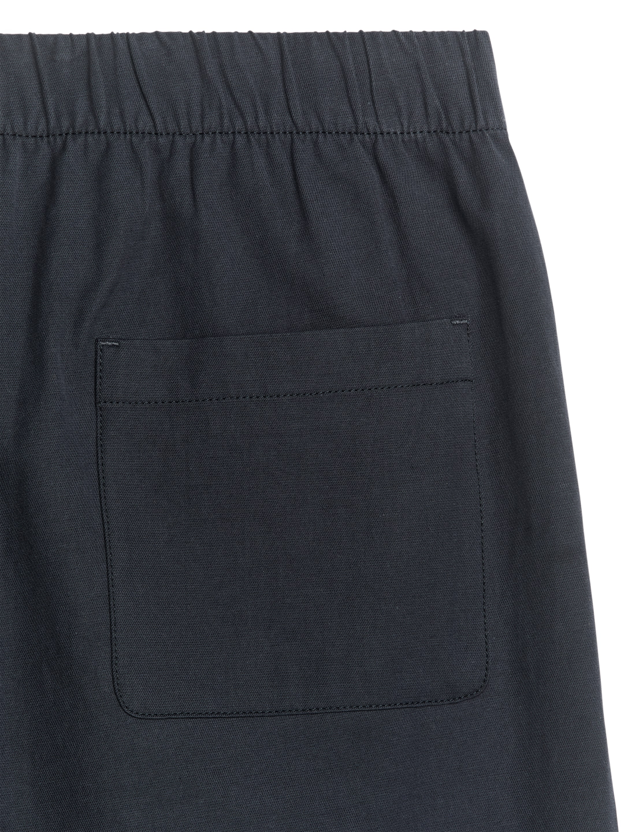 Byxa med dragsko - Mörkblå - Regular fit - Men - StillMedia/DescriptiveDetail - 1