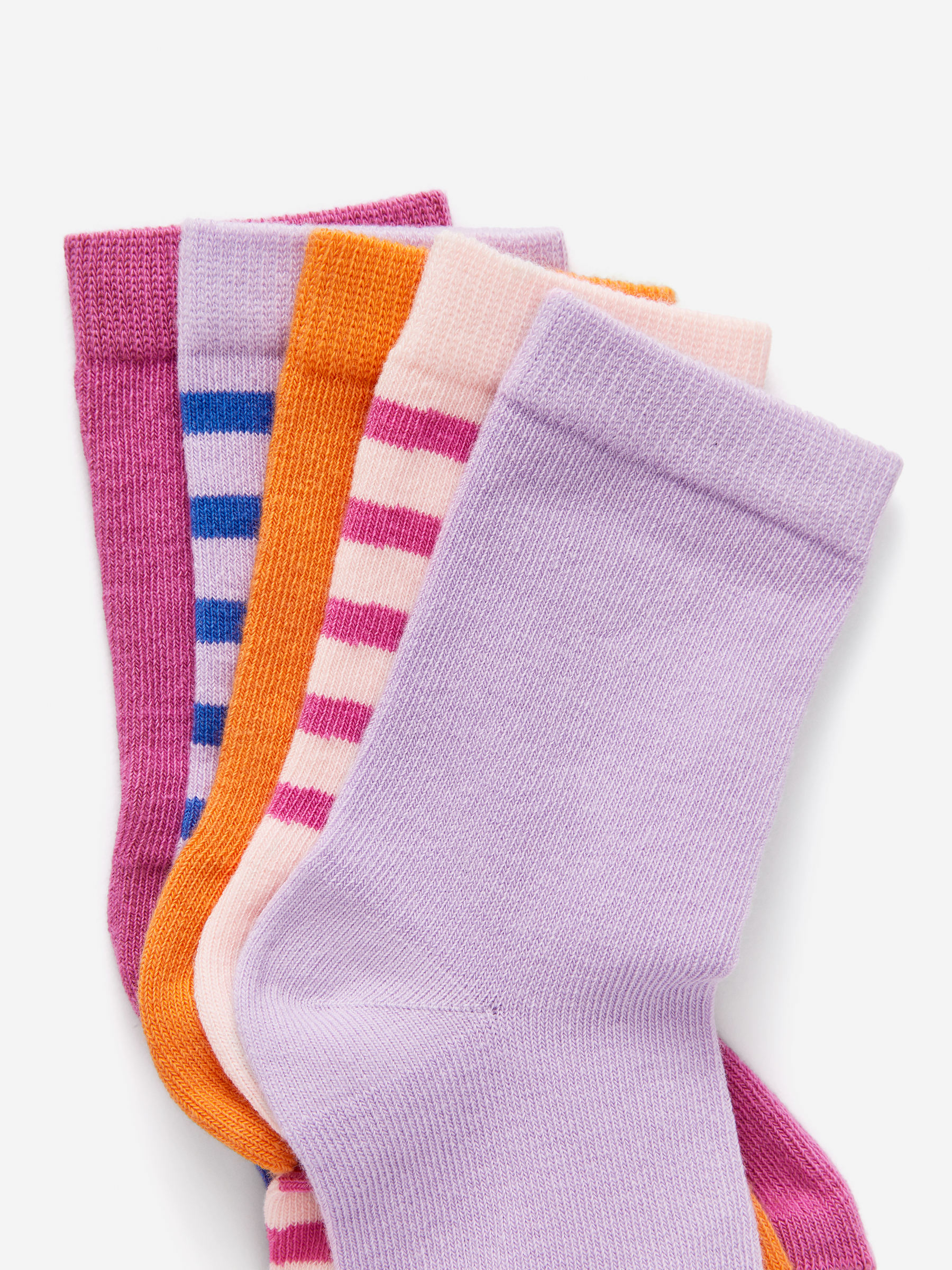 Cotton Socks Set of 5 - Pink/Purple - Children - StillMedia/DescriptiveDetail - 4