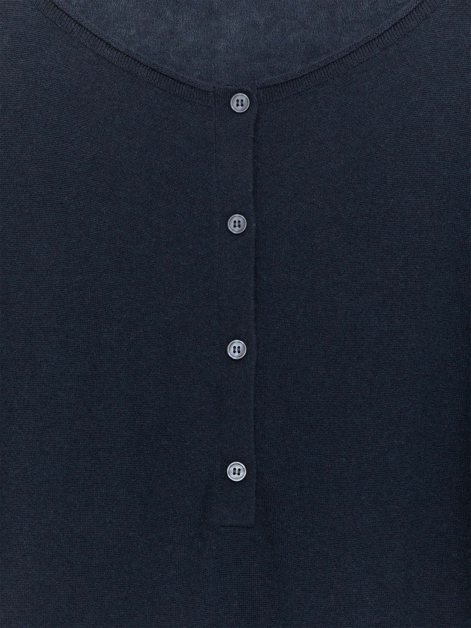 Trui met boothals van zuiver kasjmier - Donkerblauw/grijs - 5