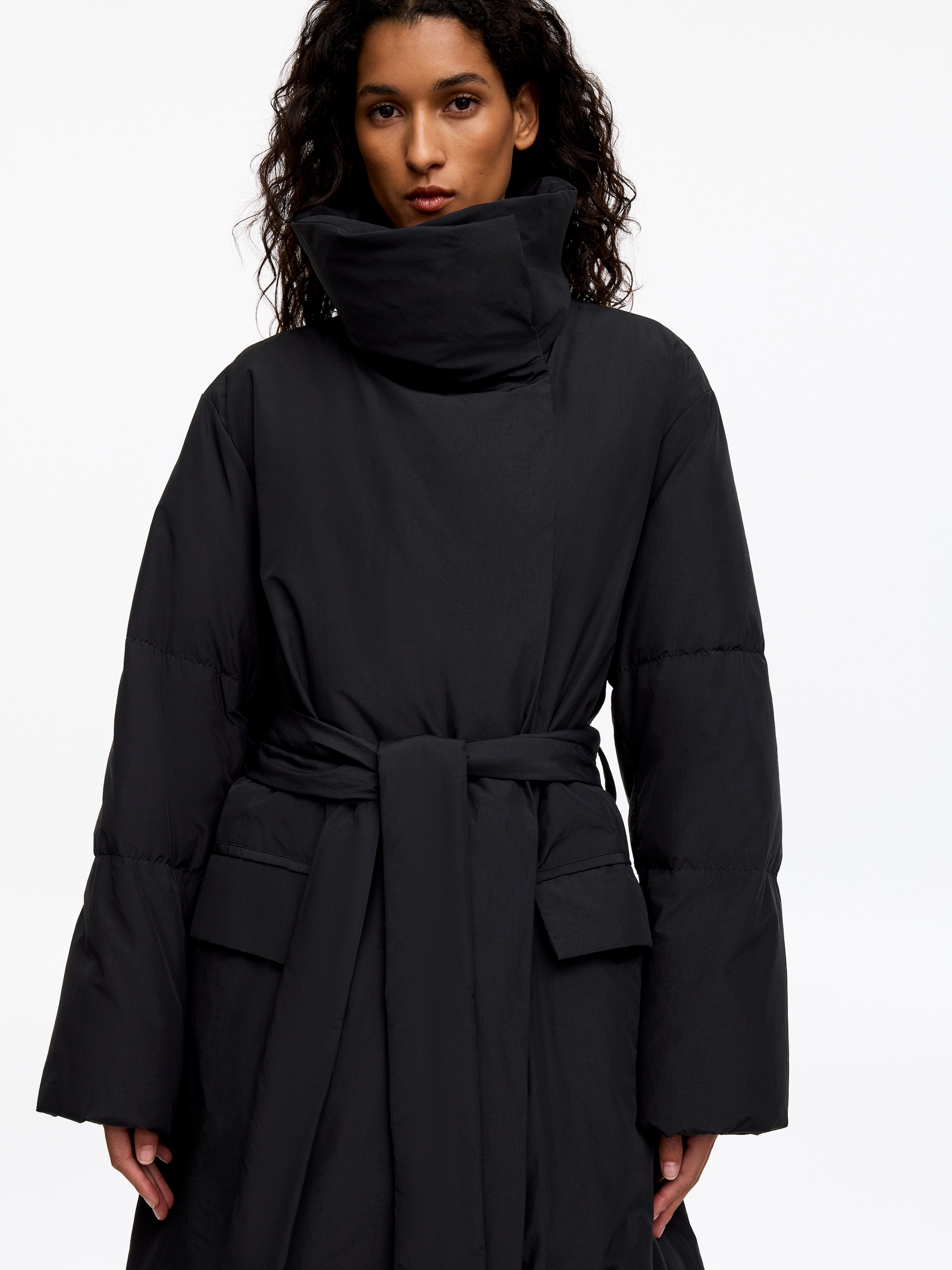 Cappotto con imbottitura Re:Down® - Nero - Regular fit - women - StillMedia/Lookbook - 5
