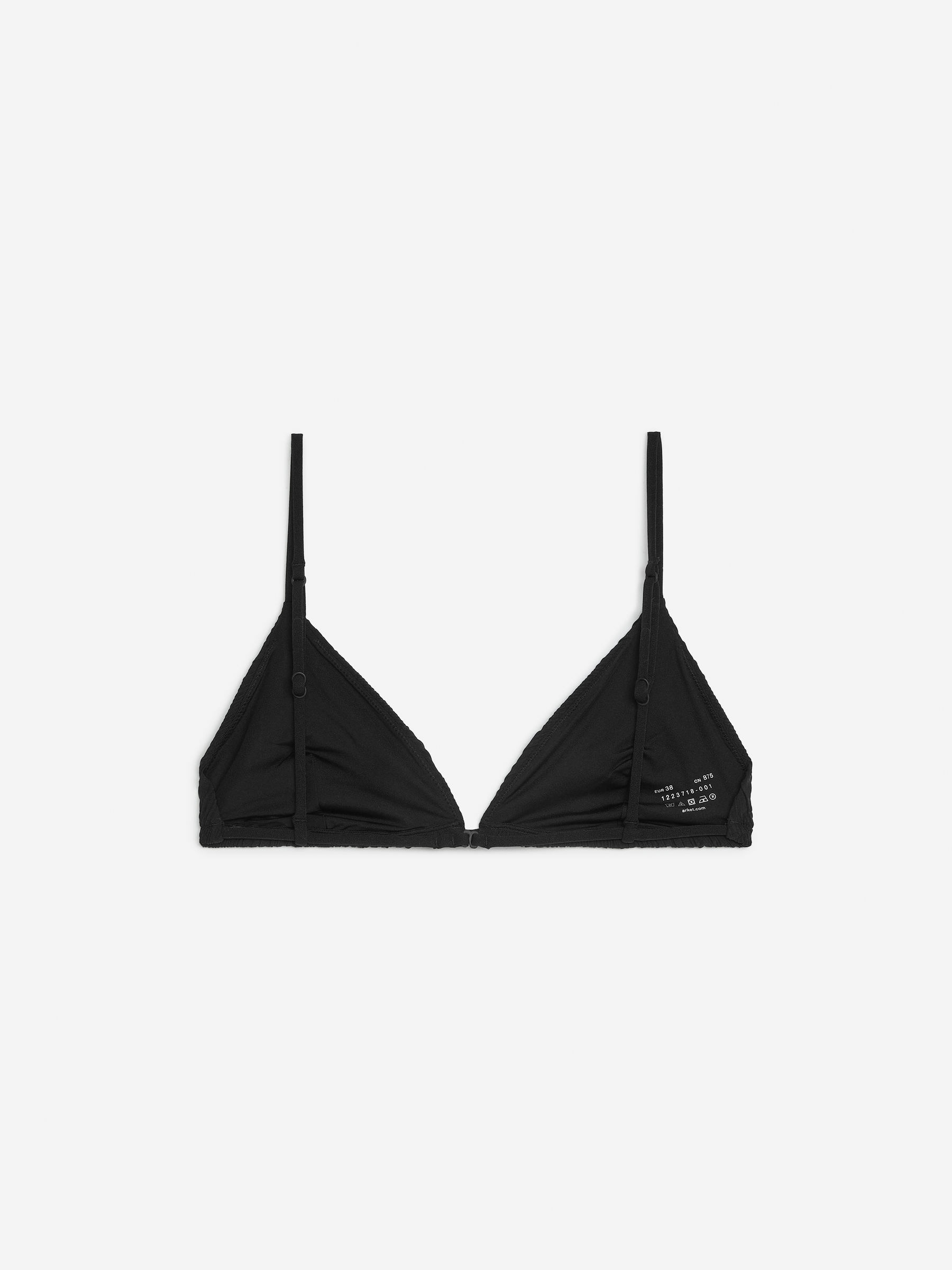 Smock Bikini Top - Black - Women - StillMedia/DescriptiveStillLife - 1