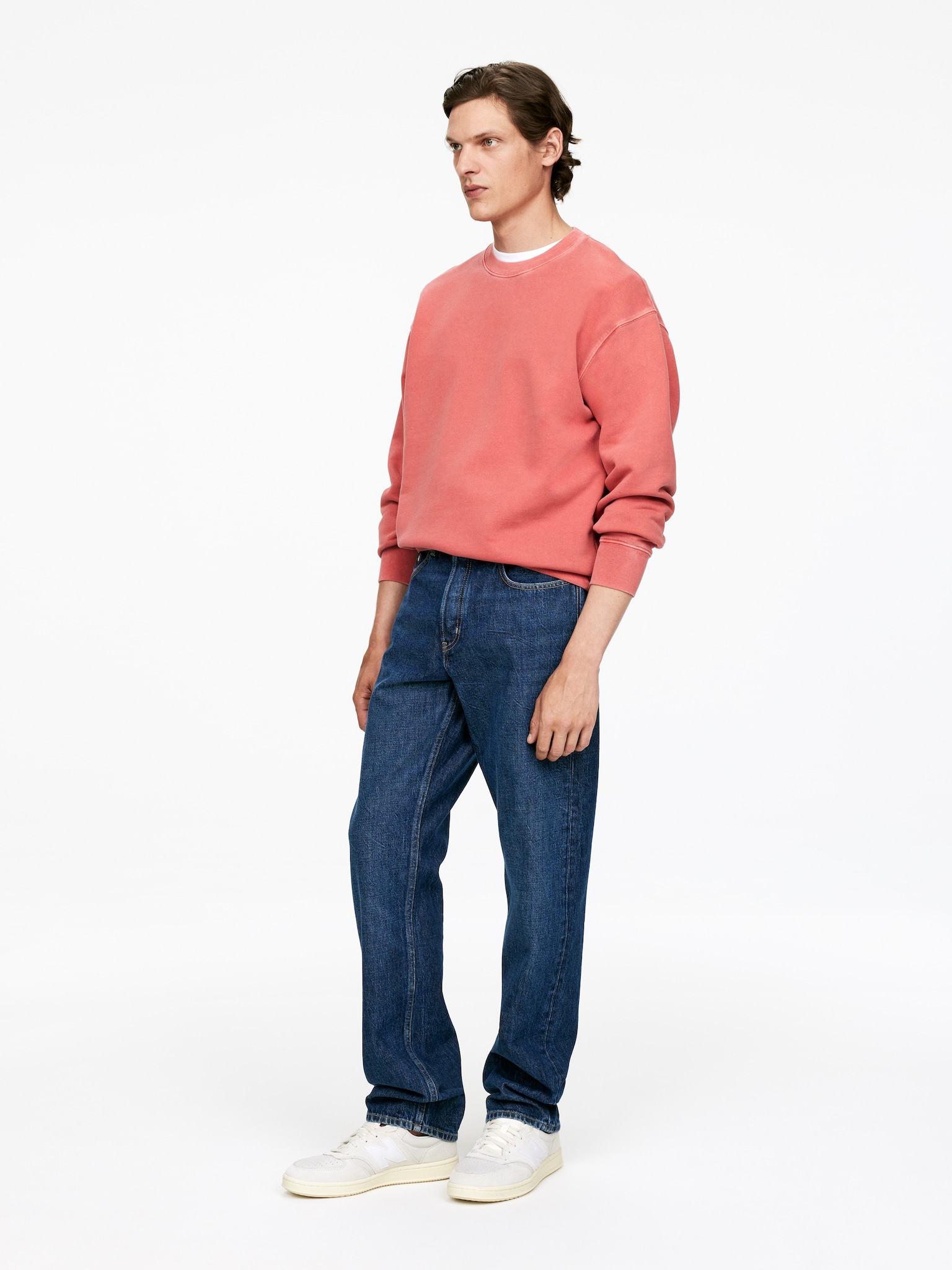 OCEAN loose straight jeans - Mørkeblå/Blå/Sort/Mørkeblå/Sandfarvet/Mellemblå/Blå - 6