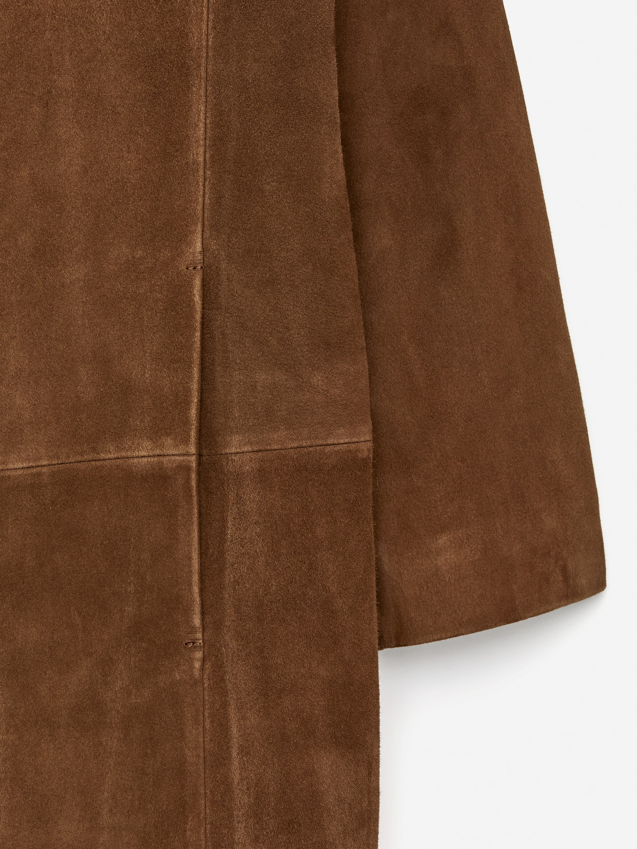 Veloursledermantel - Braun - Regular Fit - Women - StillMedia/DescriptiveDetail - 2