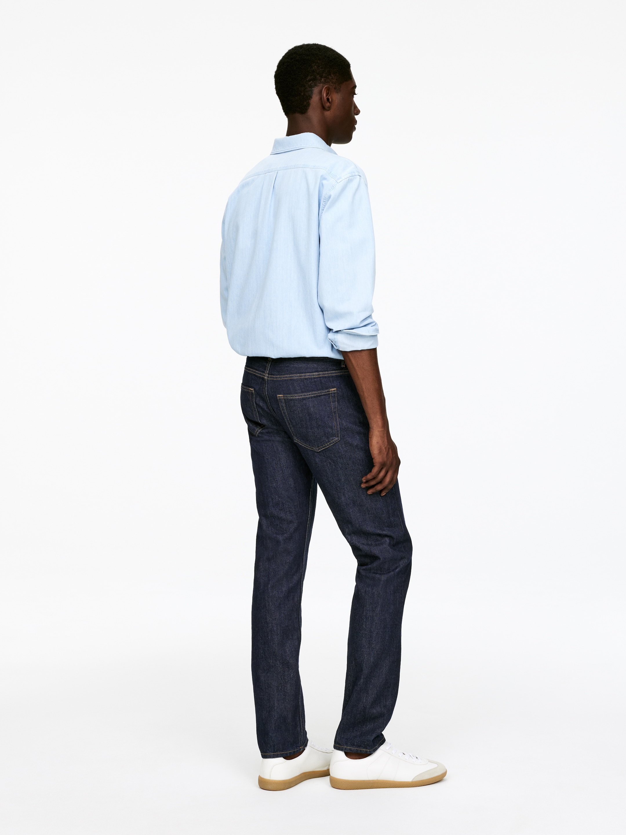 Agrandir l'image: Jean droit classique PARK - Bleu foncé - HOMME | H&M FR 2
