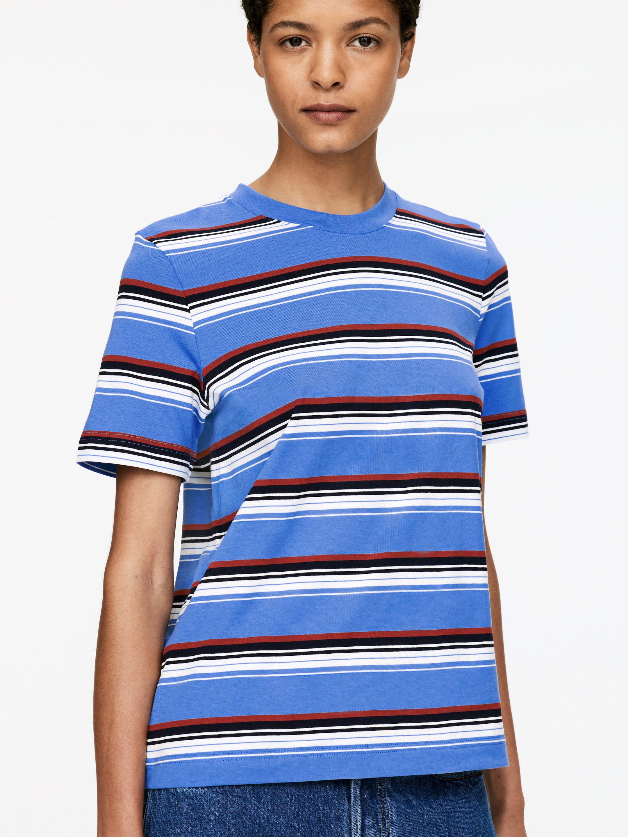 Visualizza immagine più grande: T-shirt iconica LILY - Blu/Righe - DONNA | H&M IT 4