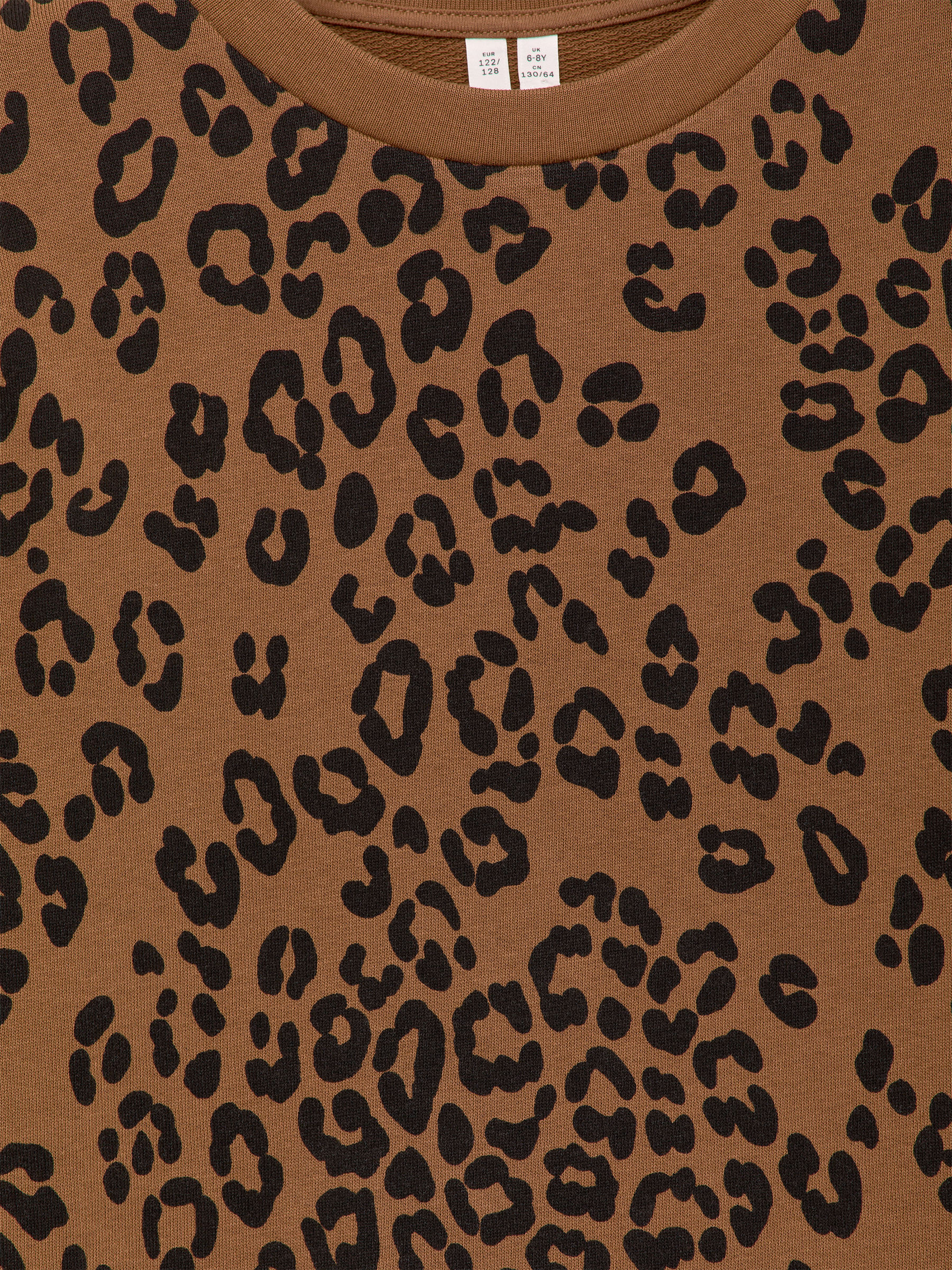 Cotton Sweatshirt Dress - Brown - Regular fit - Children - StillMedia/DescriptiveDetail - 3