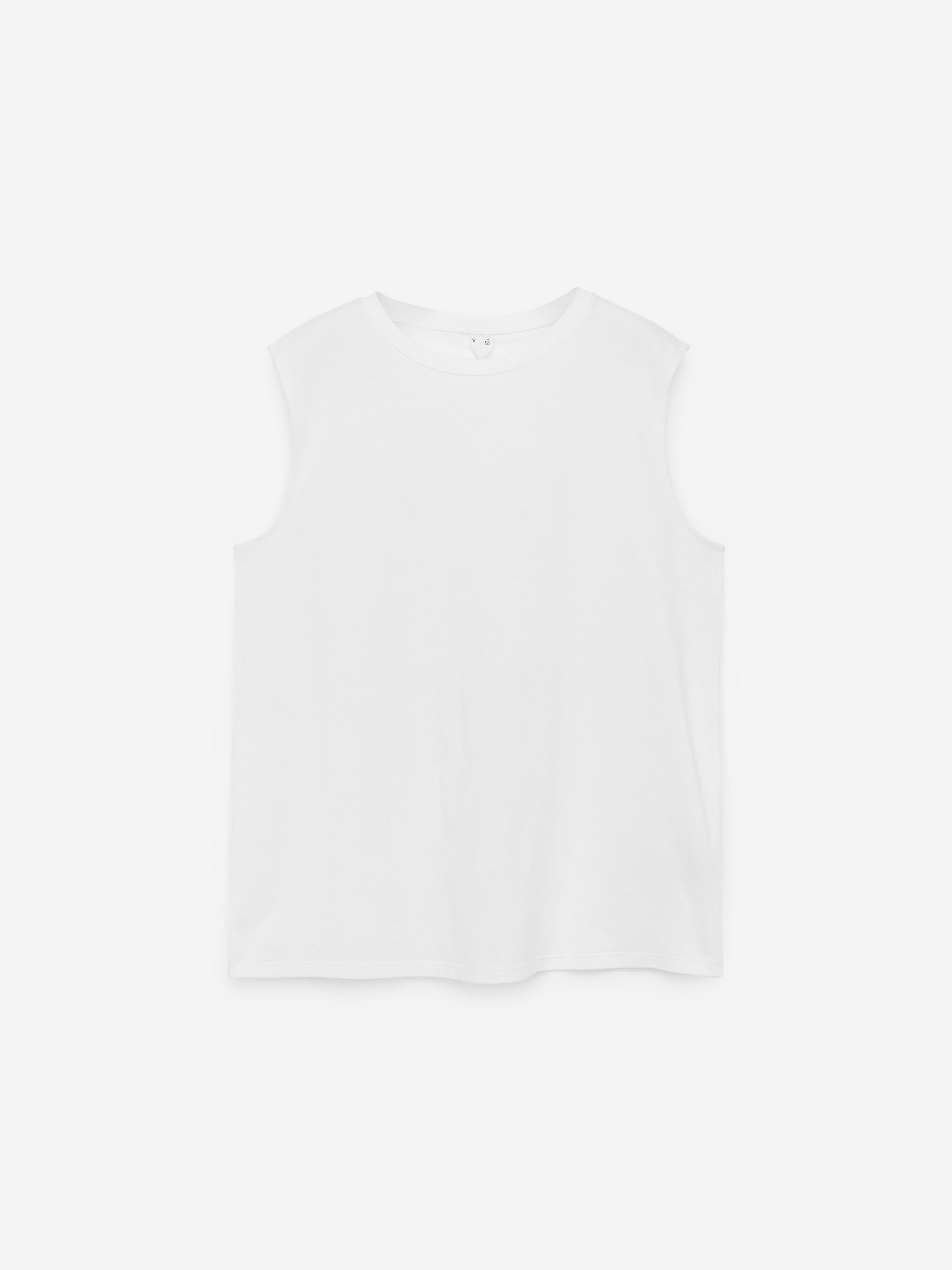 Loose Fit Tank Top - White - Loose fit - Women - StillMedia/DescriptiveStillLife - 6