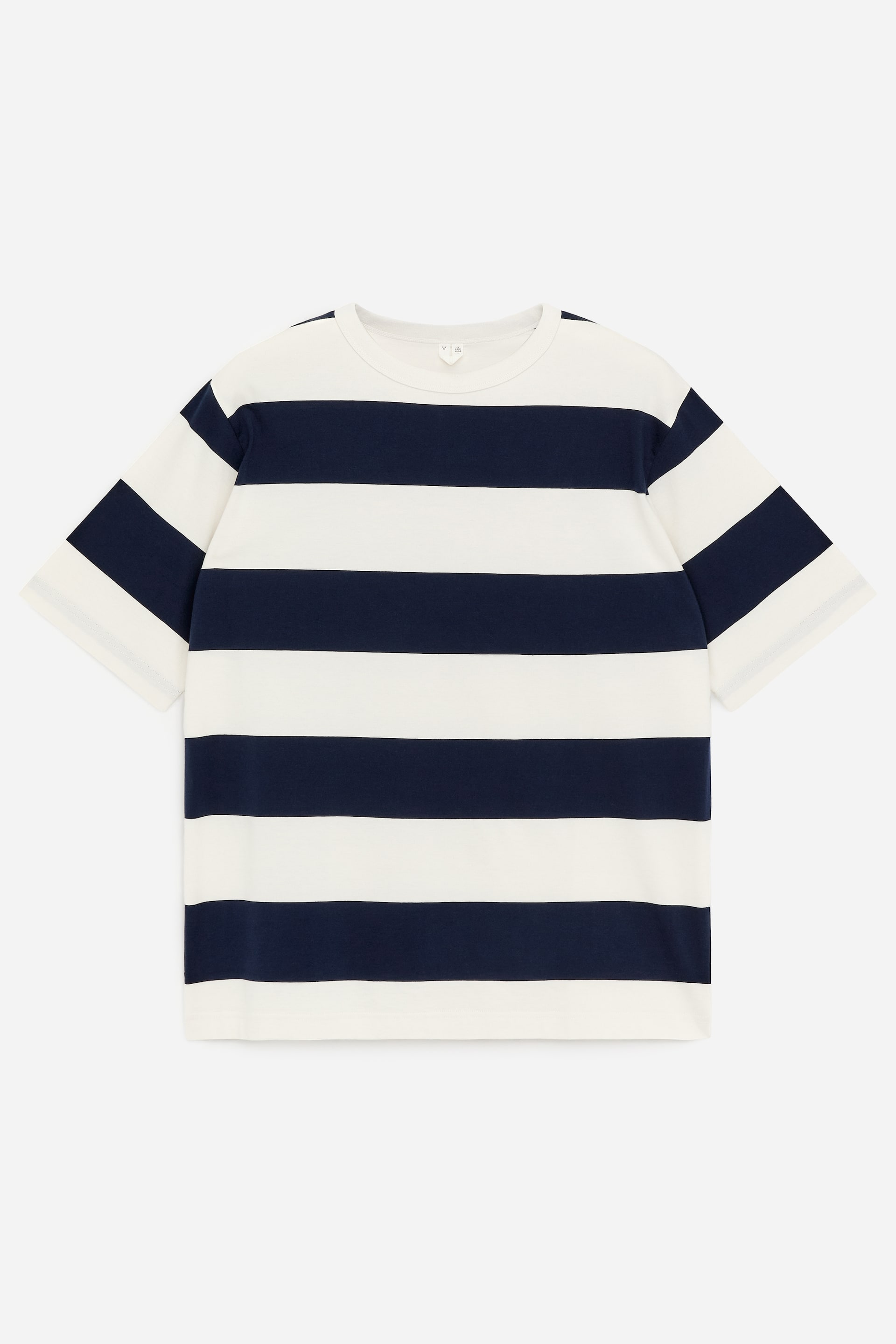 Visa större bild: T-shirt i bomull - Blå/vit - HERR | H&M SE 1