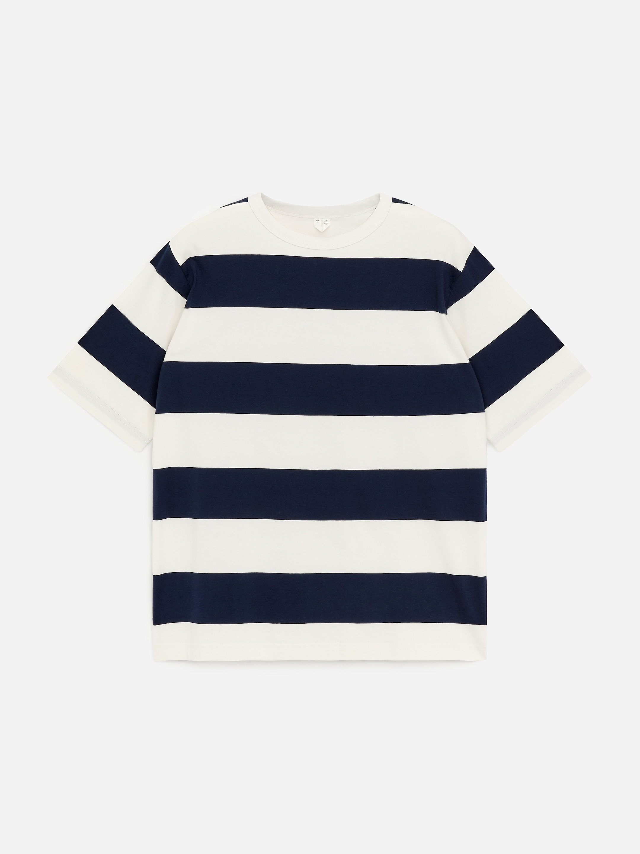 Relaxed Cotton T-Shirt-Blue-18841