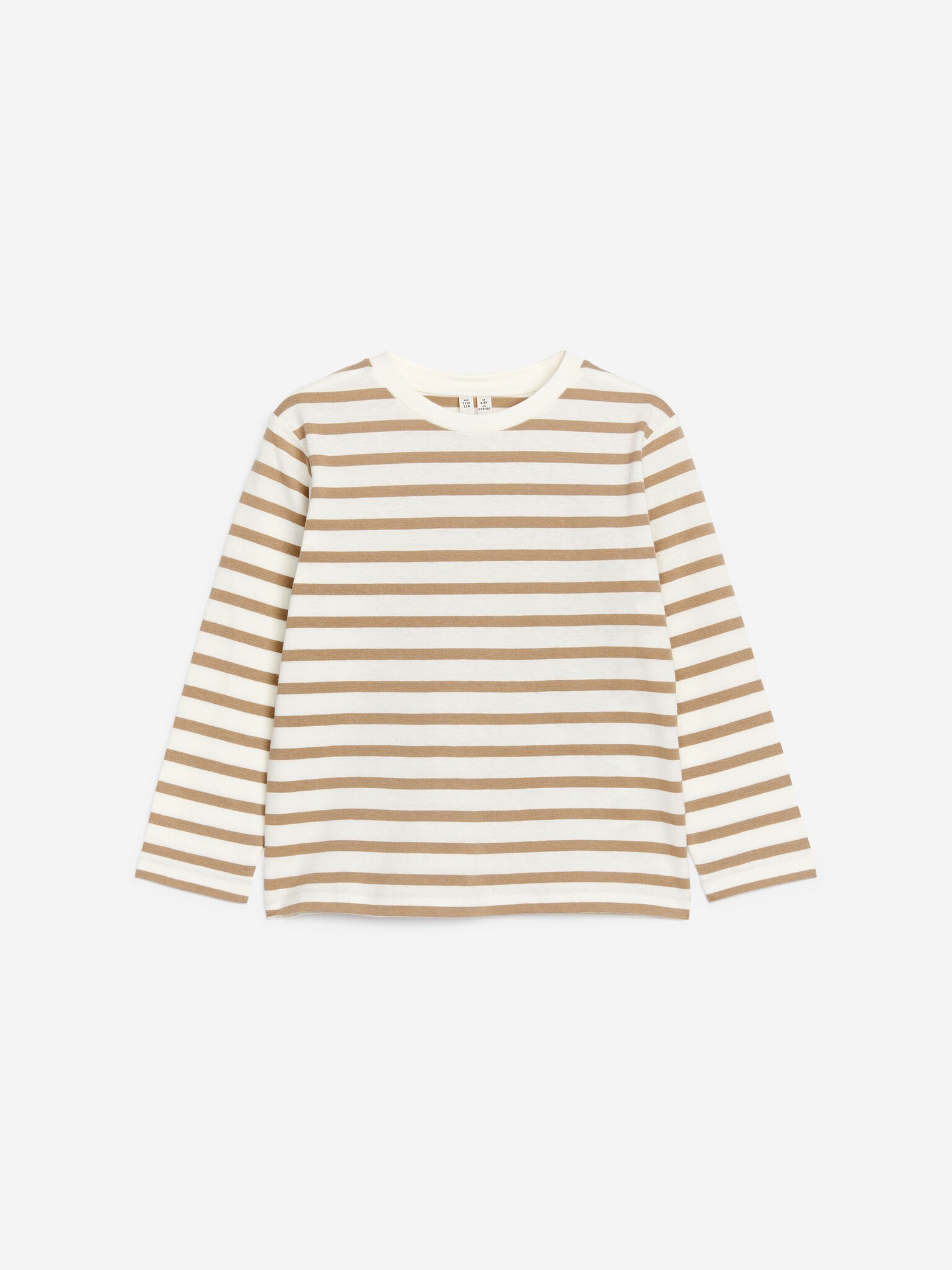 Long-Sleeved T-Shirt Set of 2 - Beige/Off White/Black/Lilac/White/Lilac/Off White/Pink/Grey/Black/White/Green/Pink/Burgundy/Sky Blue - 2