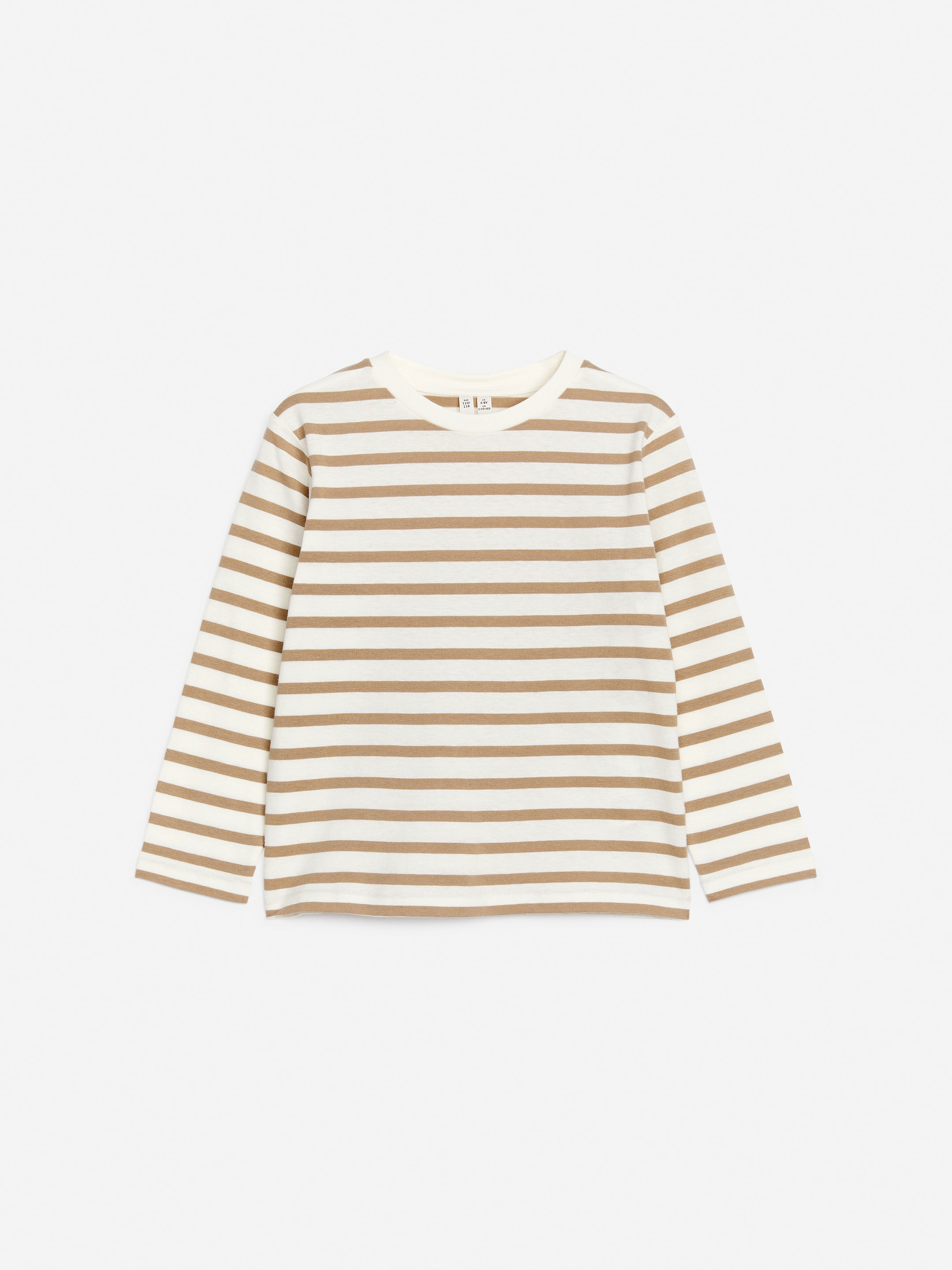 Ver imagen más grande: Juego de 2 camisetas de manga larga - Beige/blanco roto/negro - NIÑOS | H&M ES 2