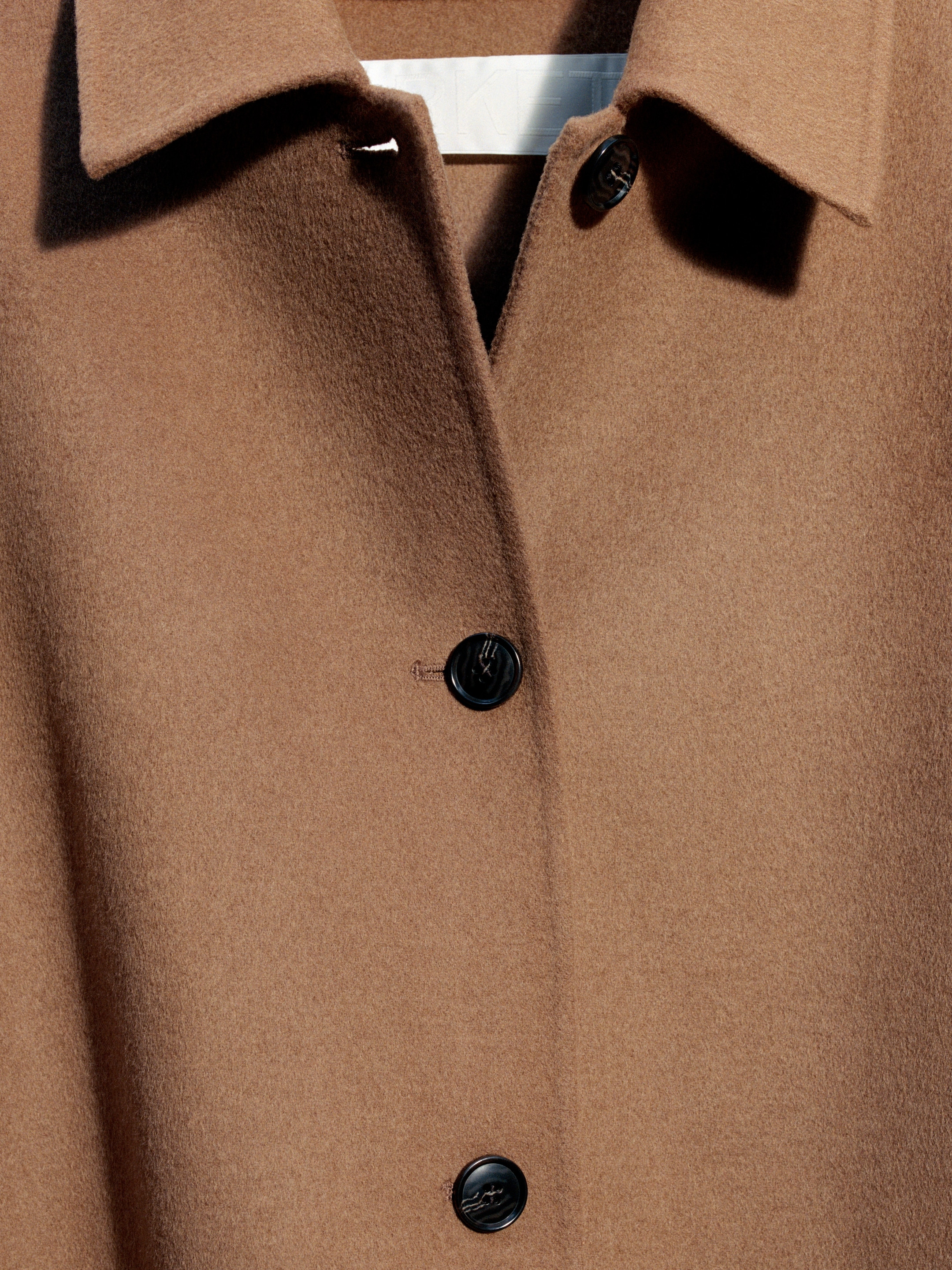 Doublé Wool-Blend Overshirt - Dark Beige - Regular fit - Women - StillMedia/Environmental - 1