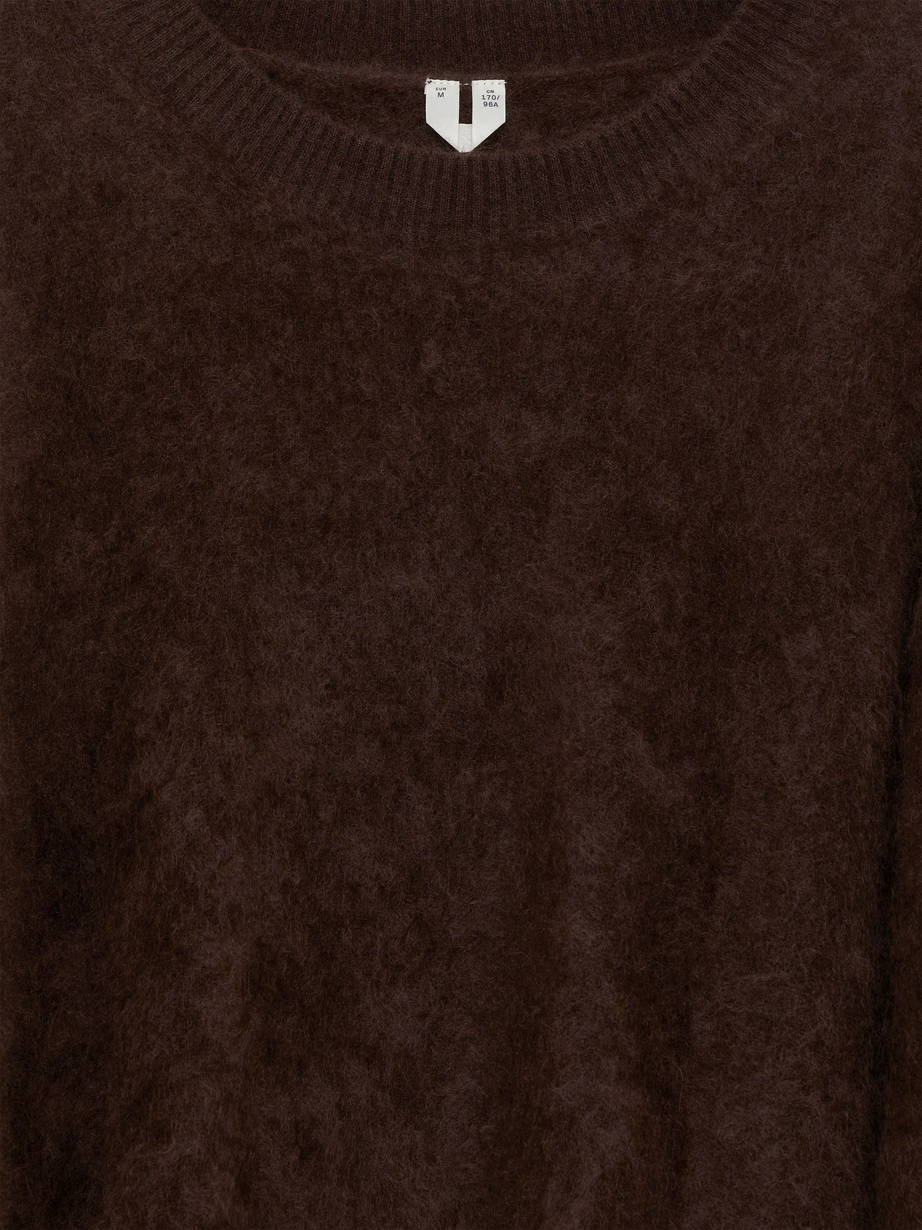 Pure Brushed-Cashmere Jumper​ - Dark Brown - Loose fit - Women - StillMedia/DescriptiveStillLife - 1