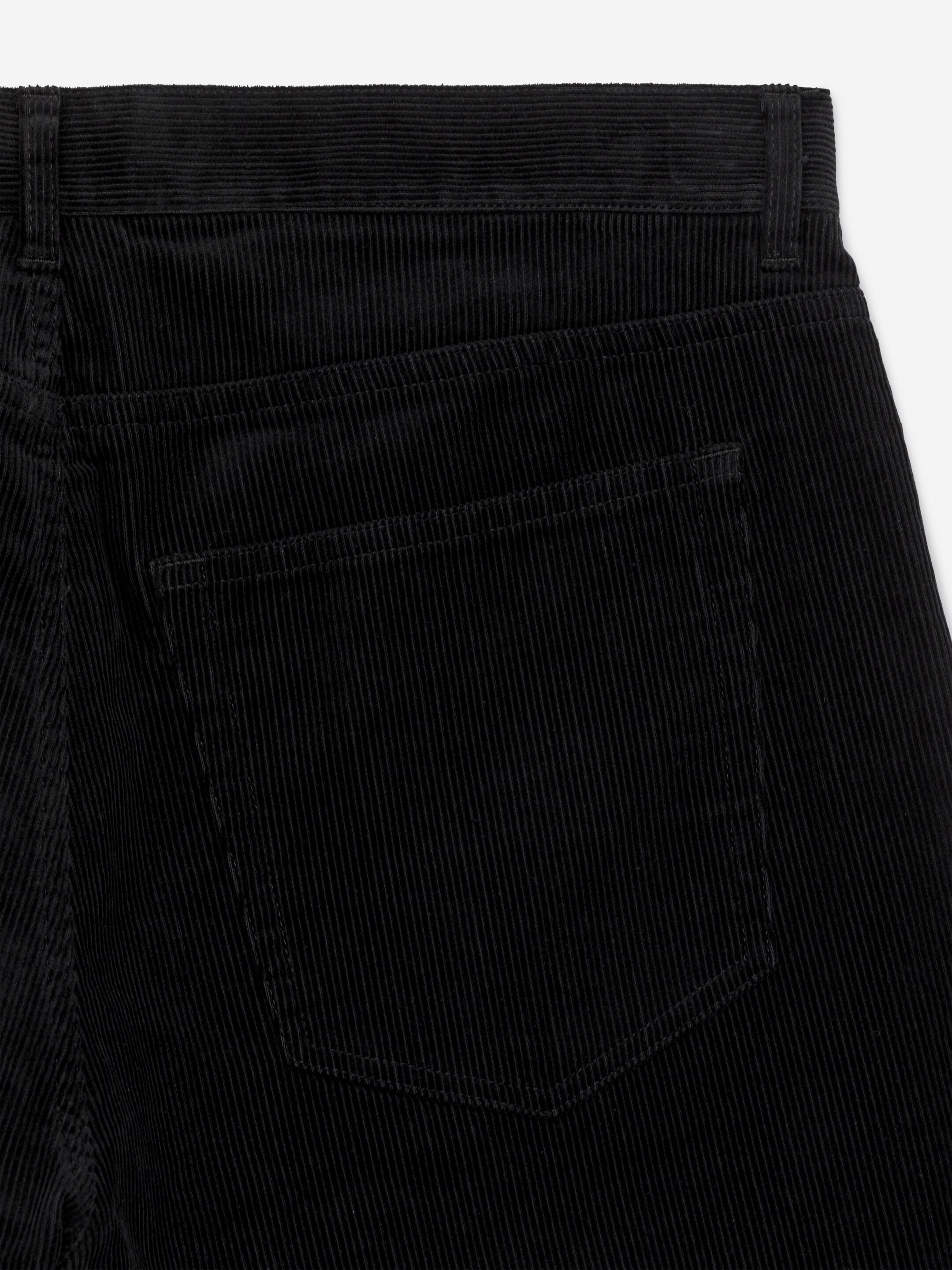 Vezi imaginea mai mare: Pantaloni LOOSE din catifea raiată - Negru - BĂRBAŢI | H&M RO 6
