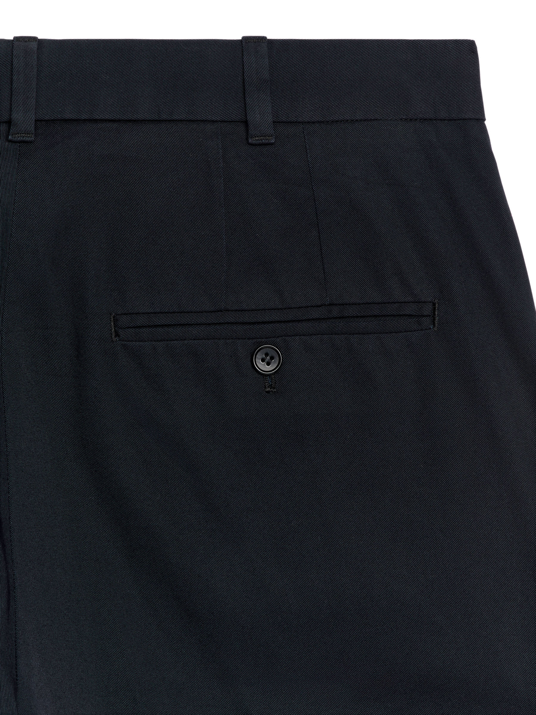 Pantalon chino en sergé de coton - Bleu foncé - Loose fit - Homme - StillMedia/DescriptiveDetail - 1