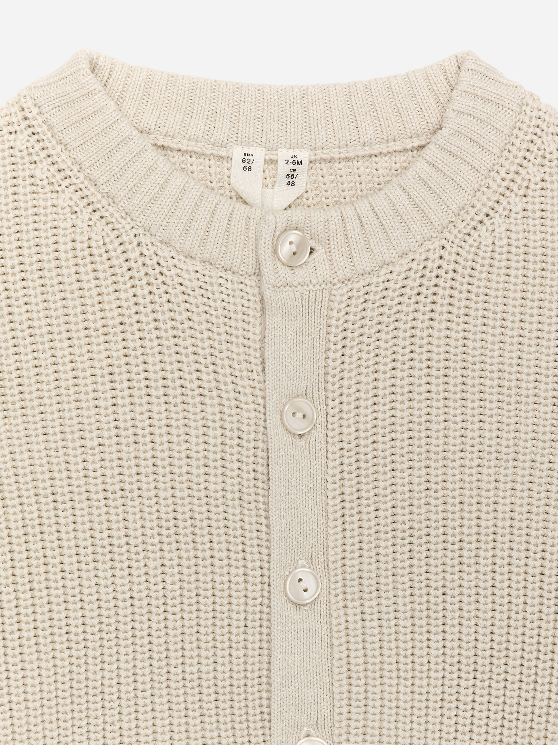 Cotton Cardigan - Off White - Regular fit - Children - StillMedia/DescriptiveDetail - 1