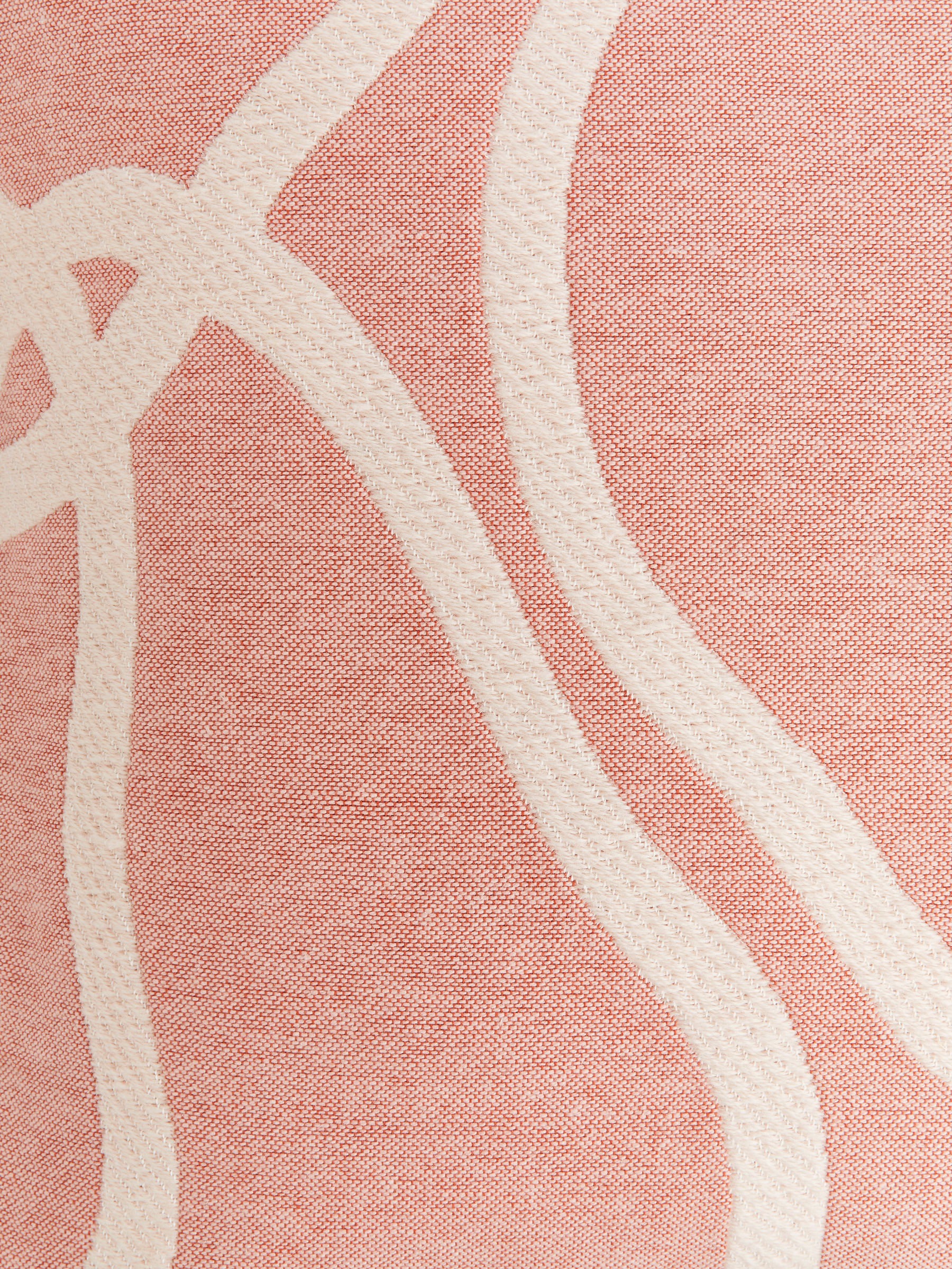 Kopfkissenbezug aus Baumwolle und Wolle 50 x 50 cm - Rosa/Beige - Haushaltswaren - StillMedia/DescriptiveDetail - 4