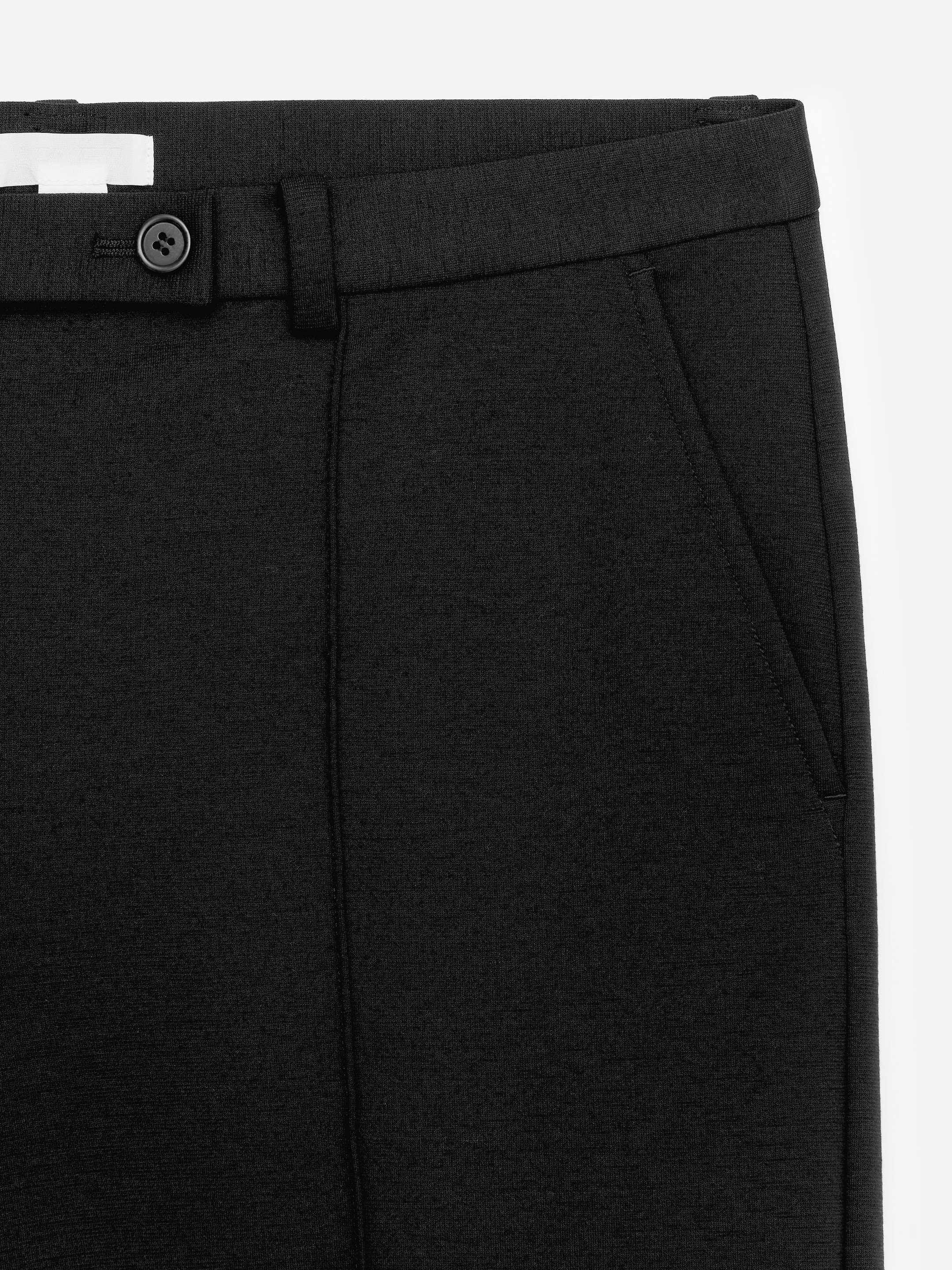 Pantalon avec plis surpiqués - Noir - Regular fit - Femme - StillMedia/DescriptiveStillLife - 2