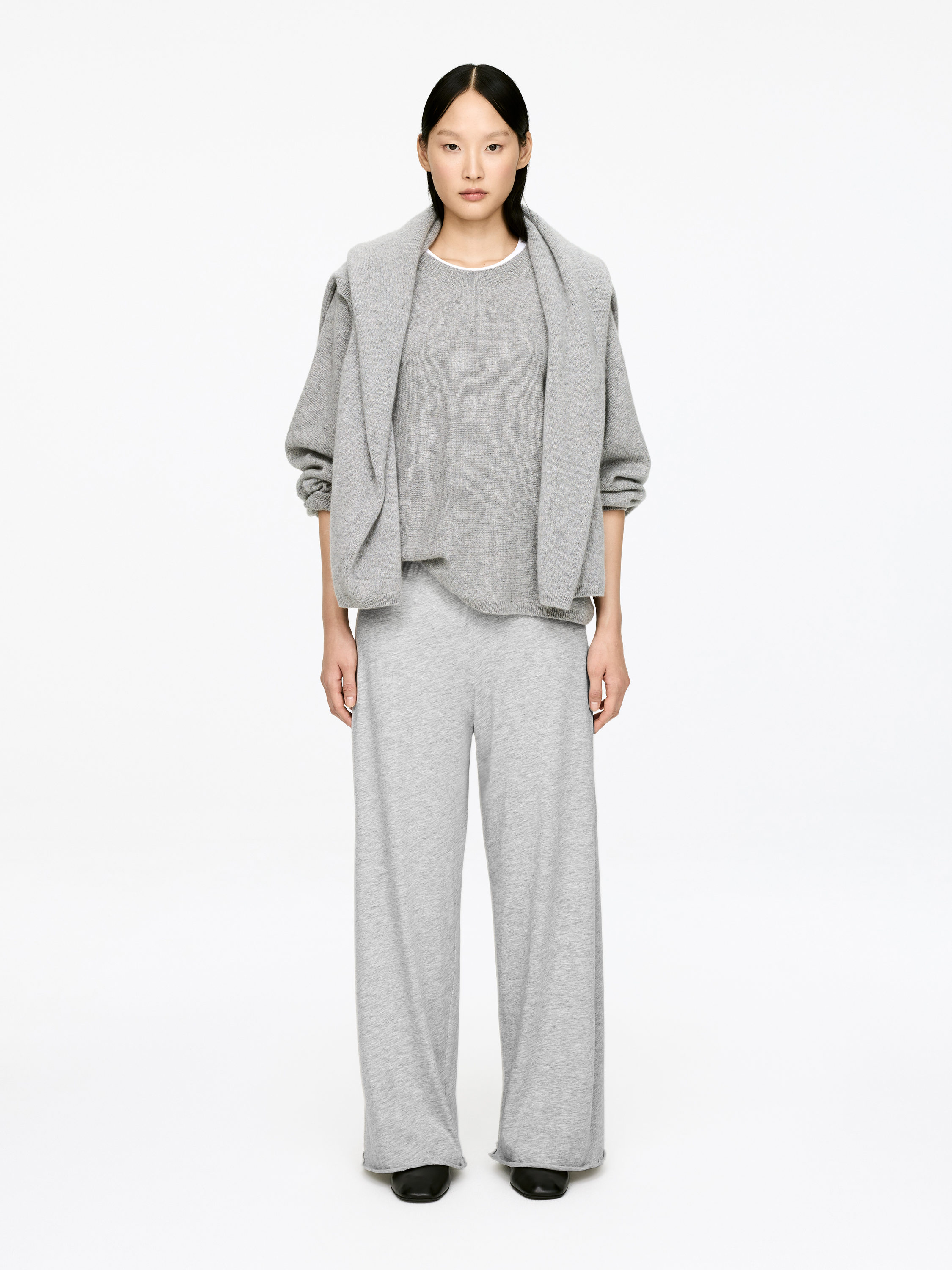 Cotton Trousers-#8D8E91-7494