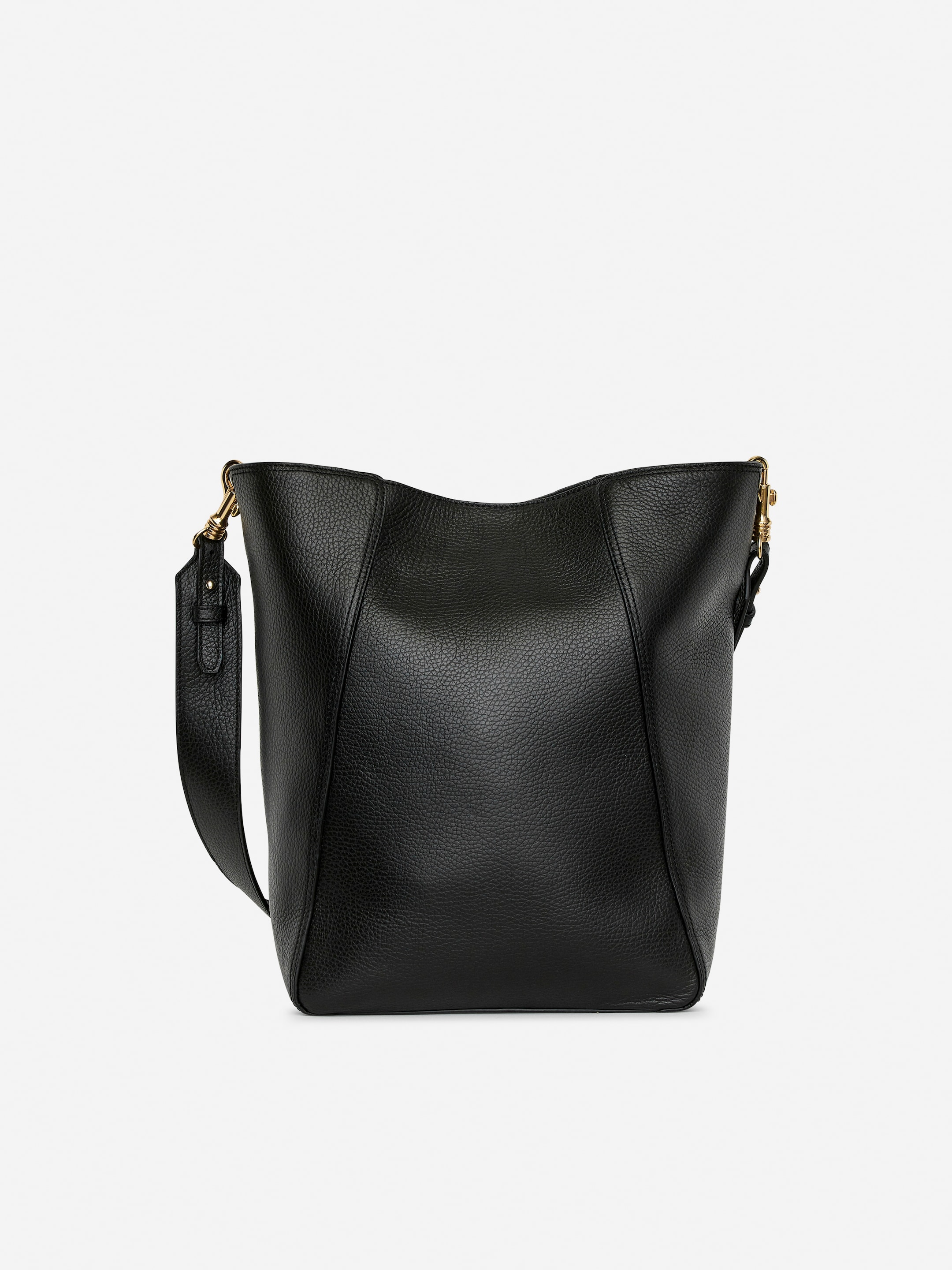 Leather Bucket Bag - Black - Women - StillMedia/DescriptiveStillLife - 1