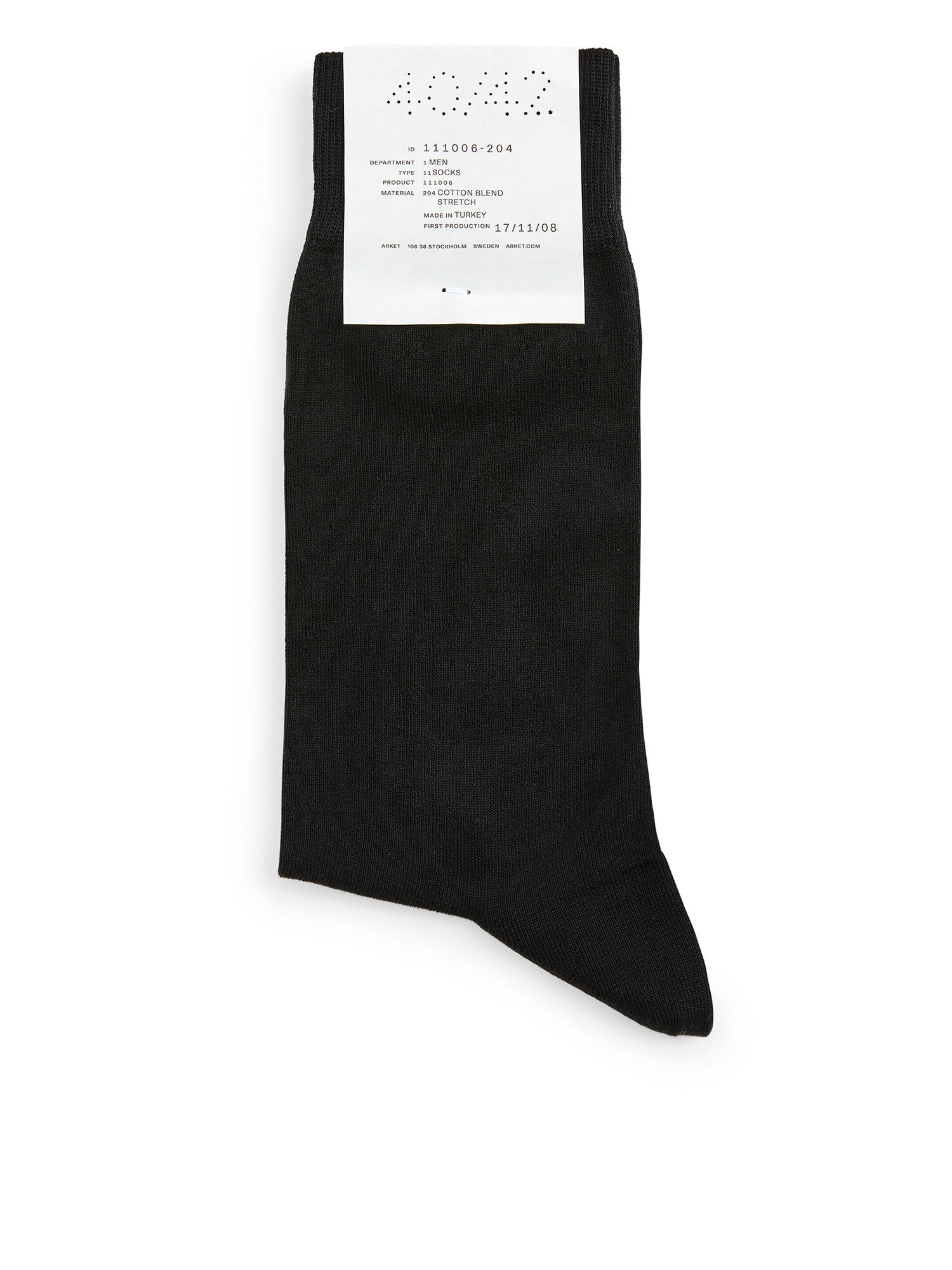 Merzerisierte Baumwollsocken - Schwarz - Herren - StillMedia/DescriptiveStillLife - 2