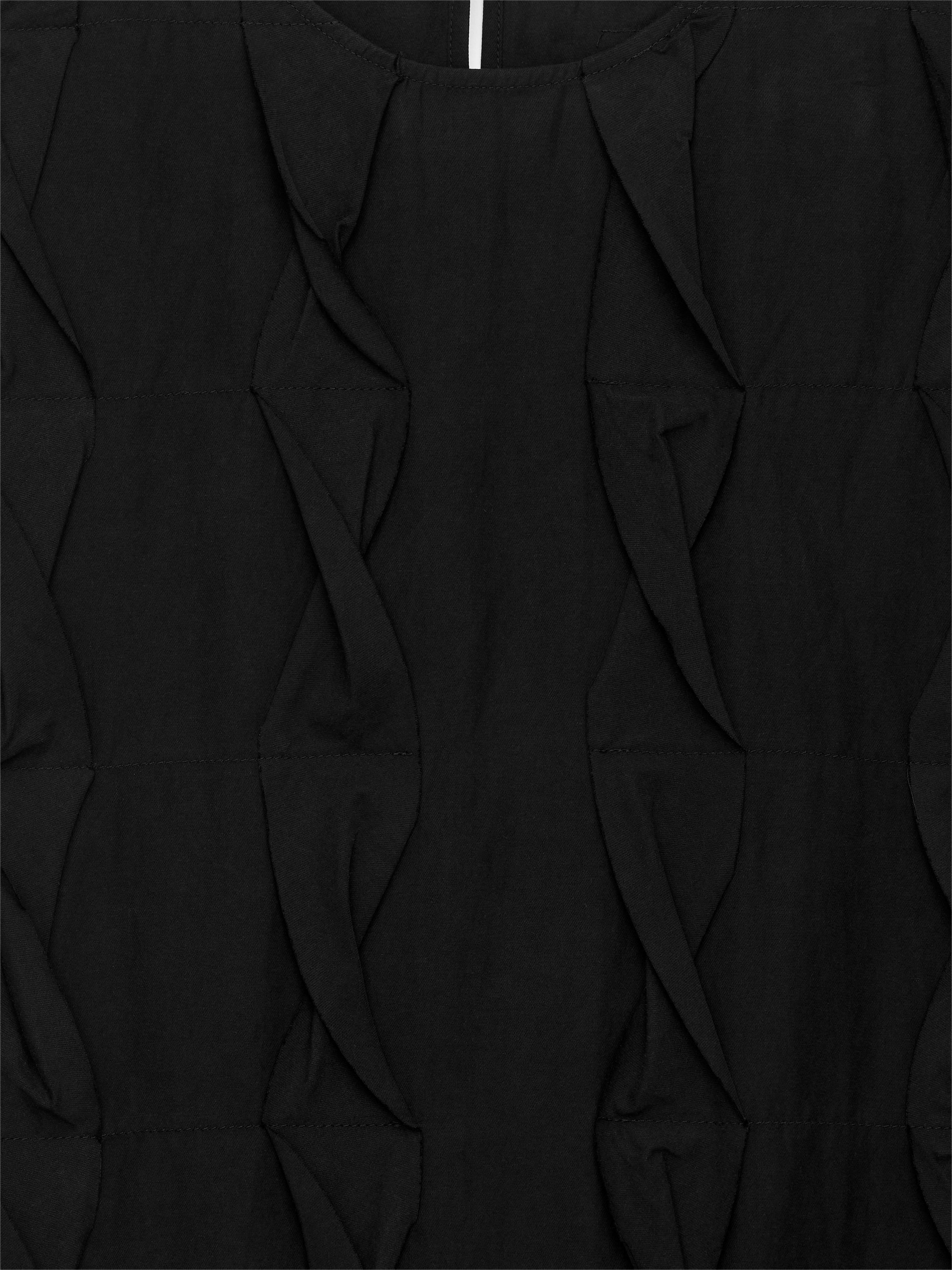 Frill-Detail Dress - Black - Loose fit - Women - StillMedia/DescriptiveDetail - 2