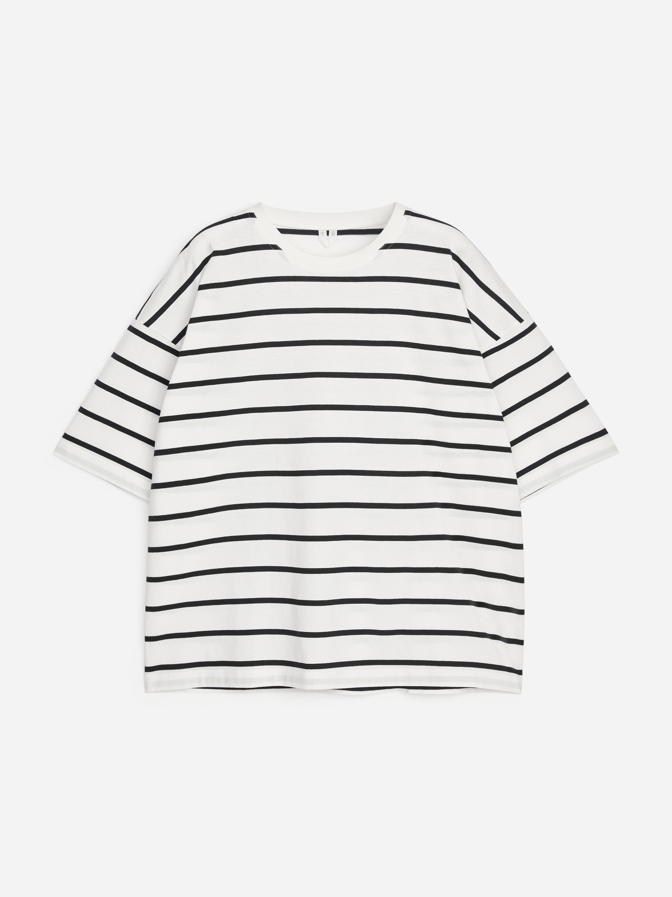T-shirt de tamanho grande - Branco-sujo/azul-escuro/Branco/Verde caqui/Rosa/Amarelo/Preto desbotado