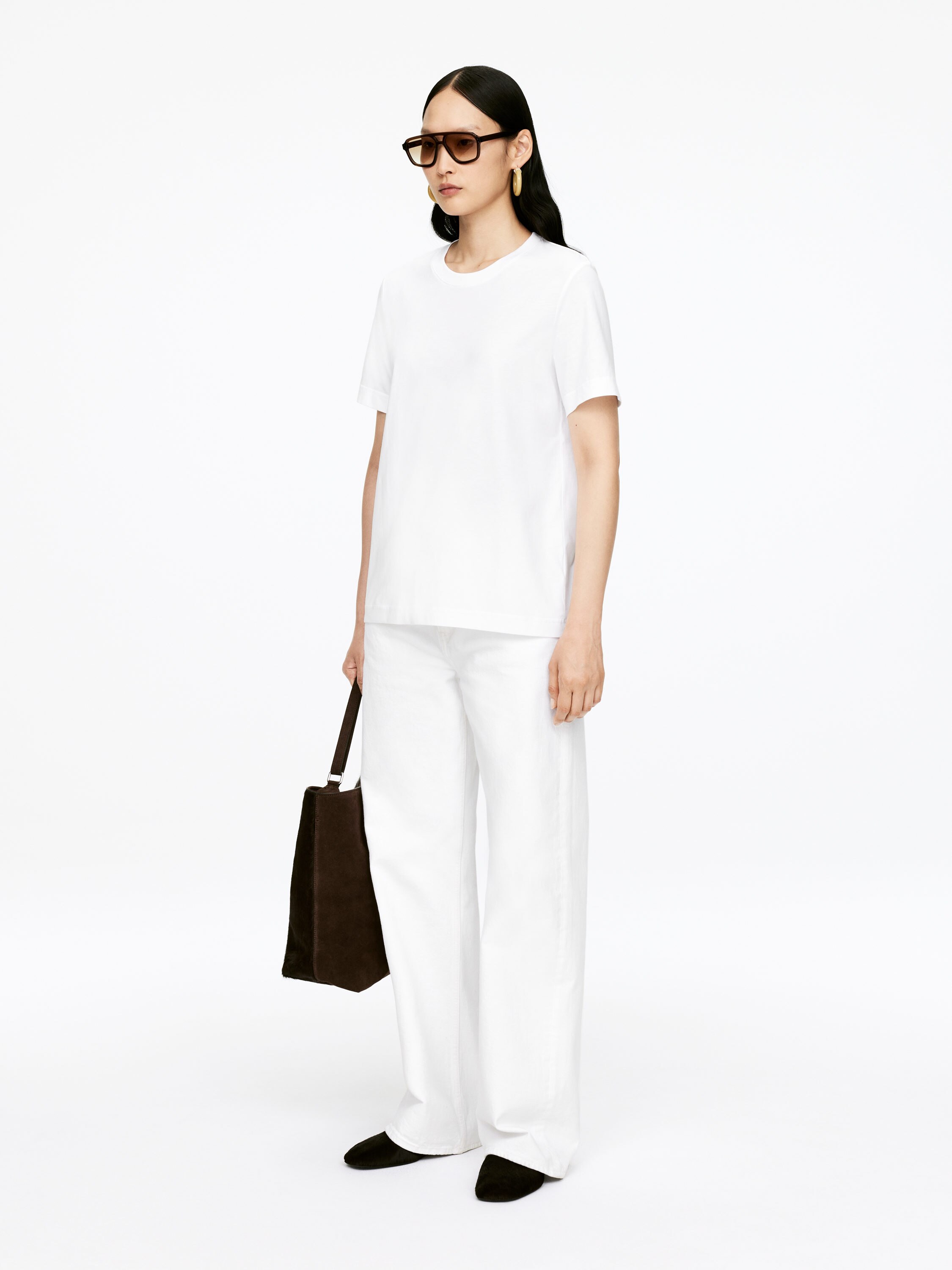 LILY Signature T-Shirt - White - Regular fit - Women - StillMedia/Lookbook - 56