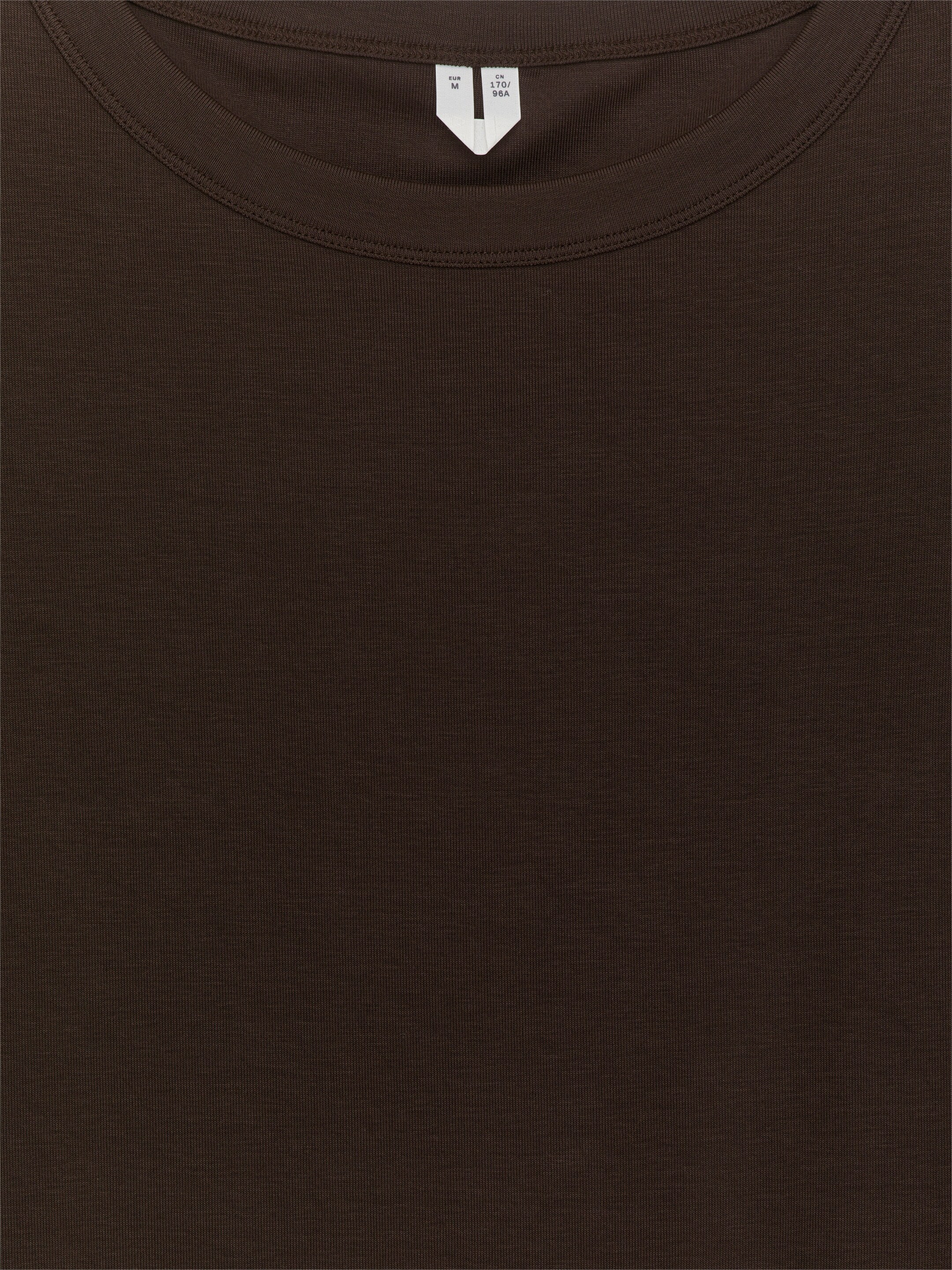 Größeres Bild ansehen: Geripptes langärmliges Oberteil - Dunkelbraun - Ladies | H&M DE 6