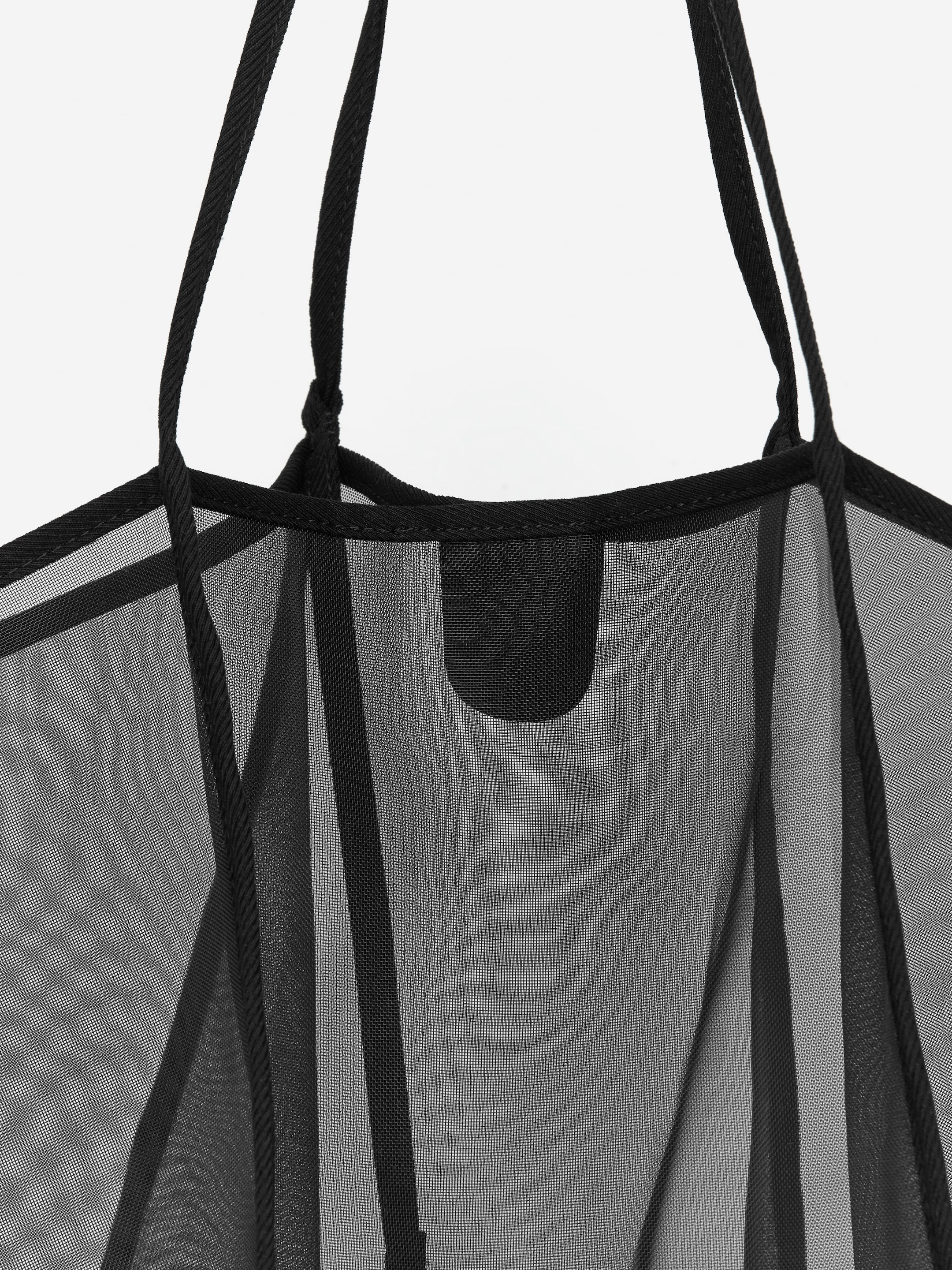 Vis større bilde: Toteveske i mesh - Svart - DAME | H&M NO 7