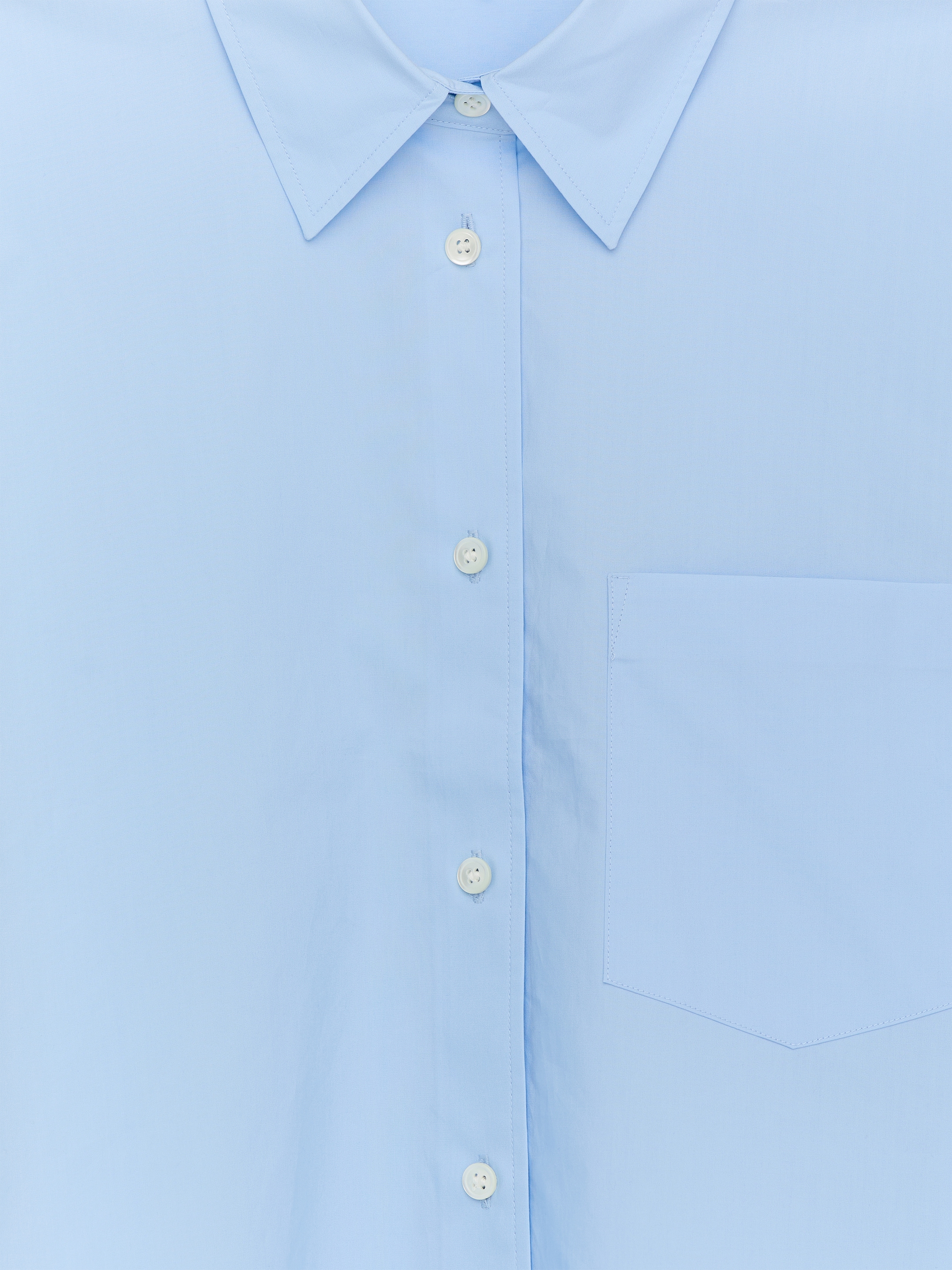 Oversized Shirt - Light Blue - Oversized - Women - StillMedia/DescriptiveDetail - 1