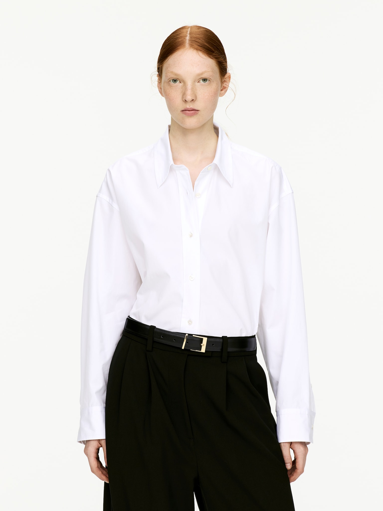 Ceinture en cuir - Noir - 3