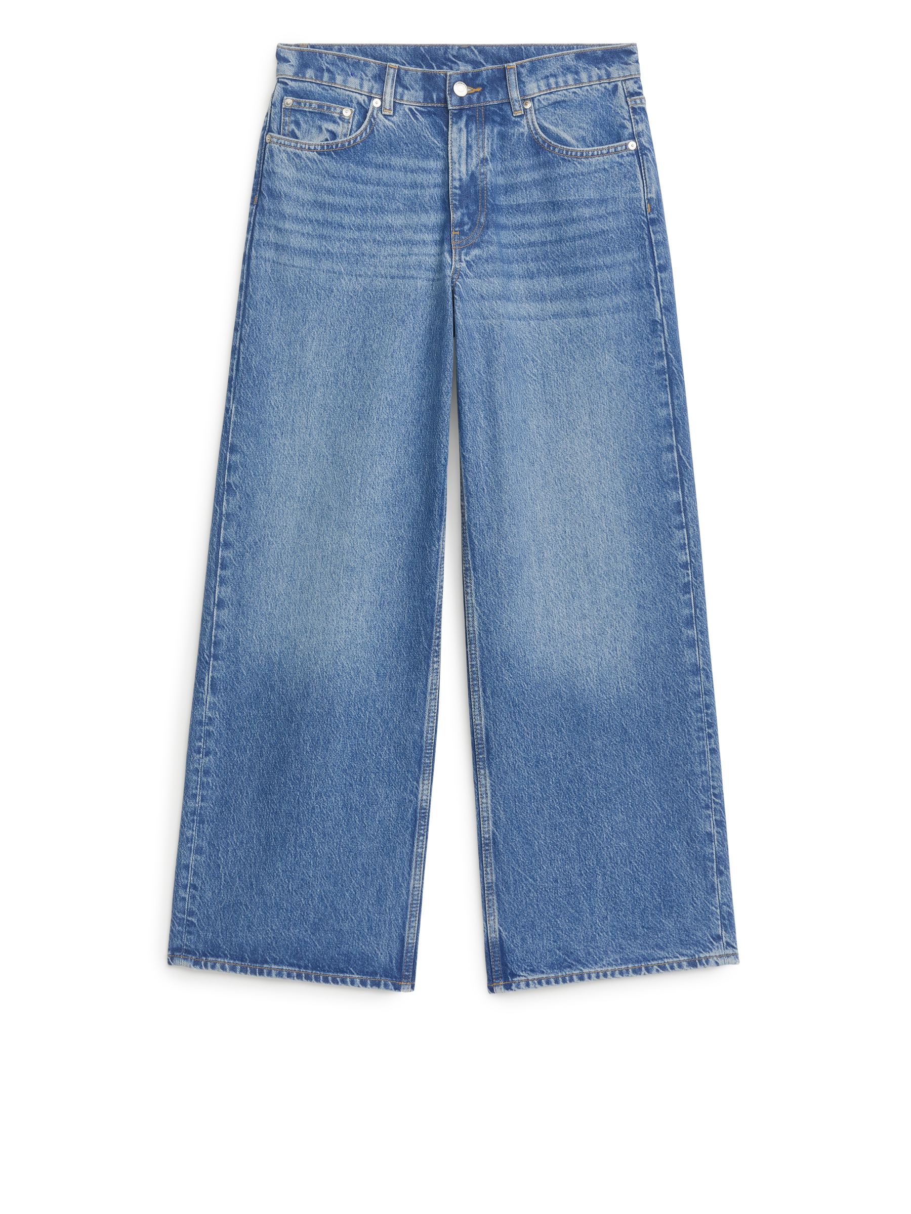 CLOUD Loose Jeans mit weitem Bein - Blau - Relaxed Fit - Women - StillMedia/DescriptiveStillLife - 14