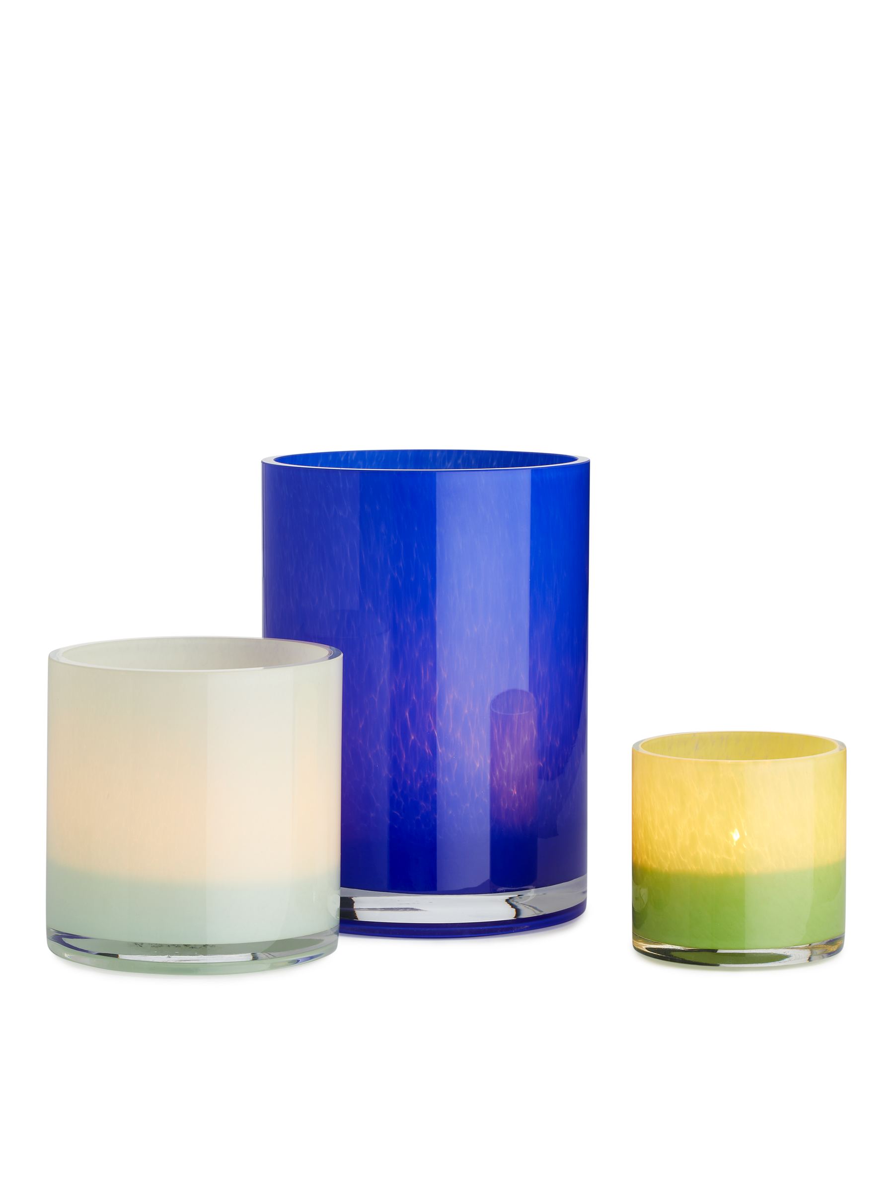 Glaskerzenständer, 9 cm - Taubenblau - Haushaltswaren - StillMedia/DescriptiveDetail - 1
