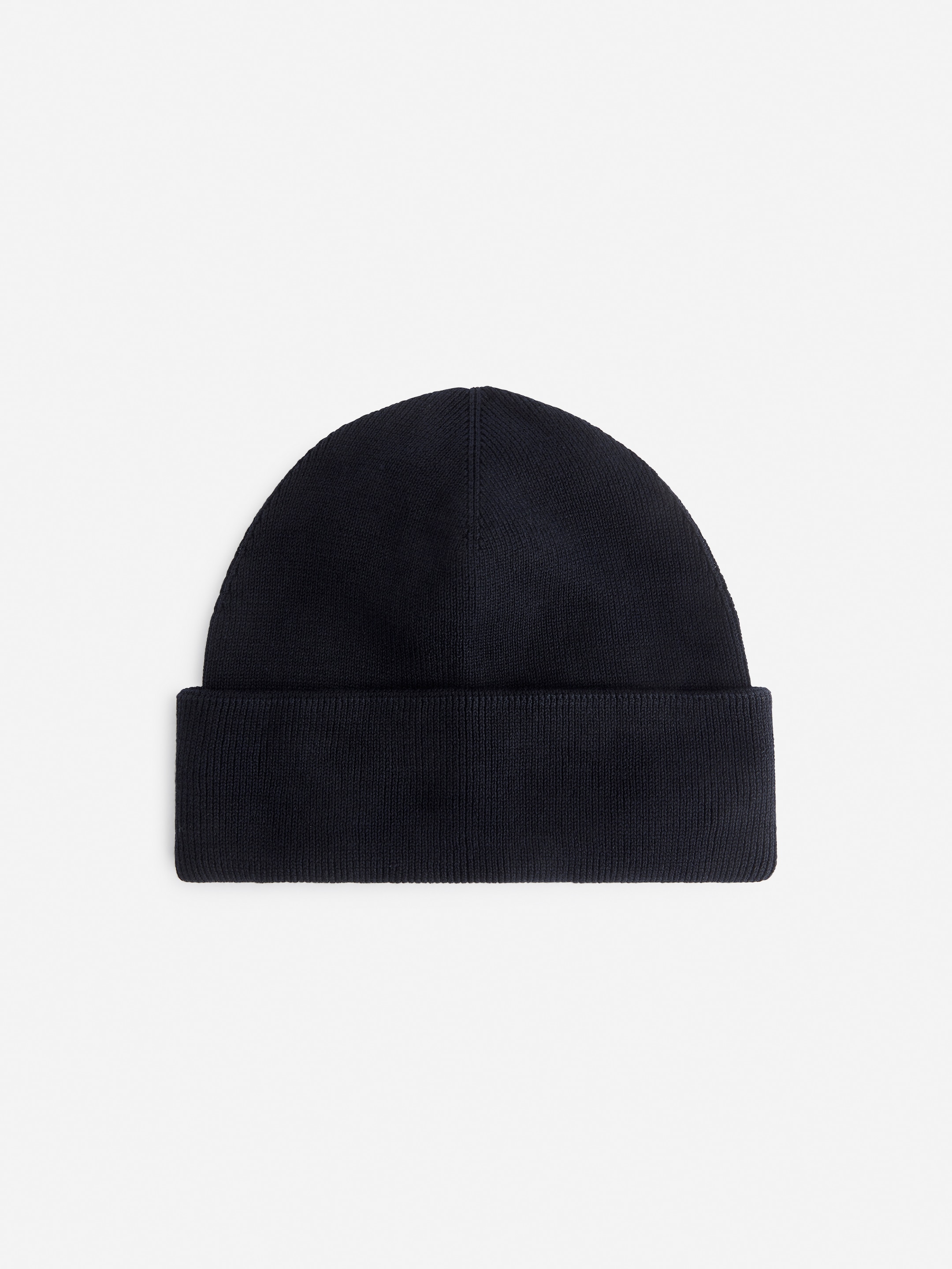 Gerippte Beanie-Blue-12309