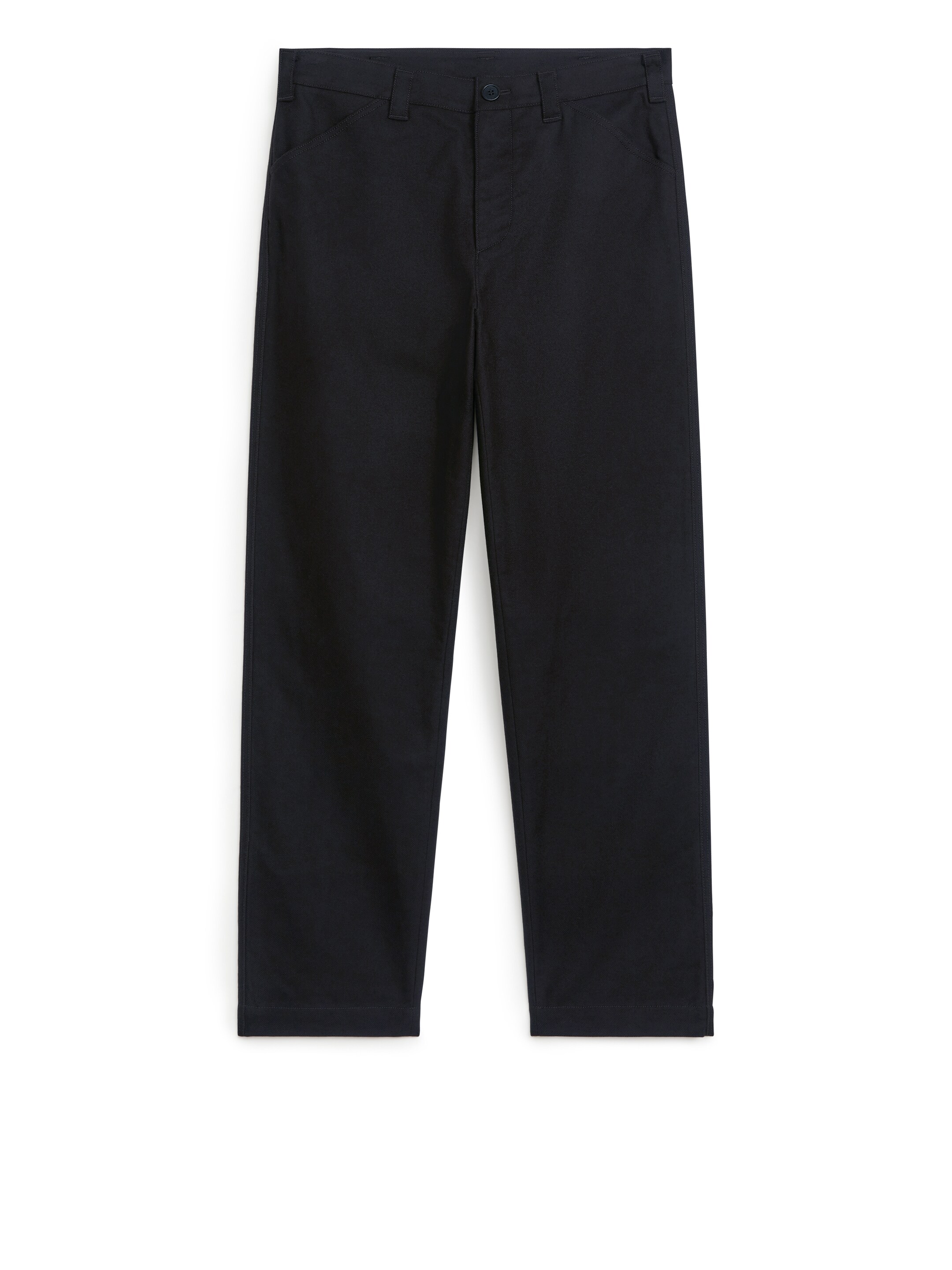 Grotere afbeelding bekijken: Cotton Moleskin Twill Trousers - Donkerblauw - HEREN | H&M BE 5