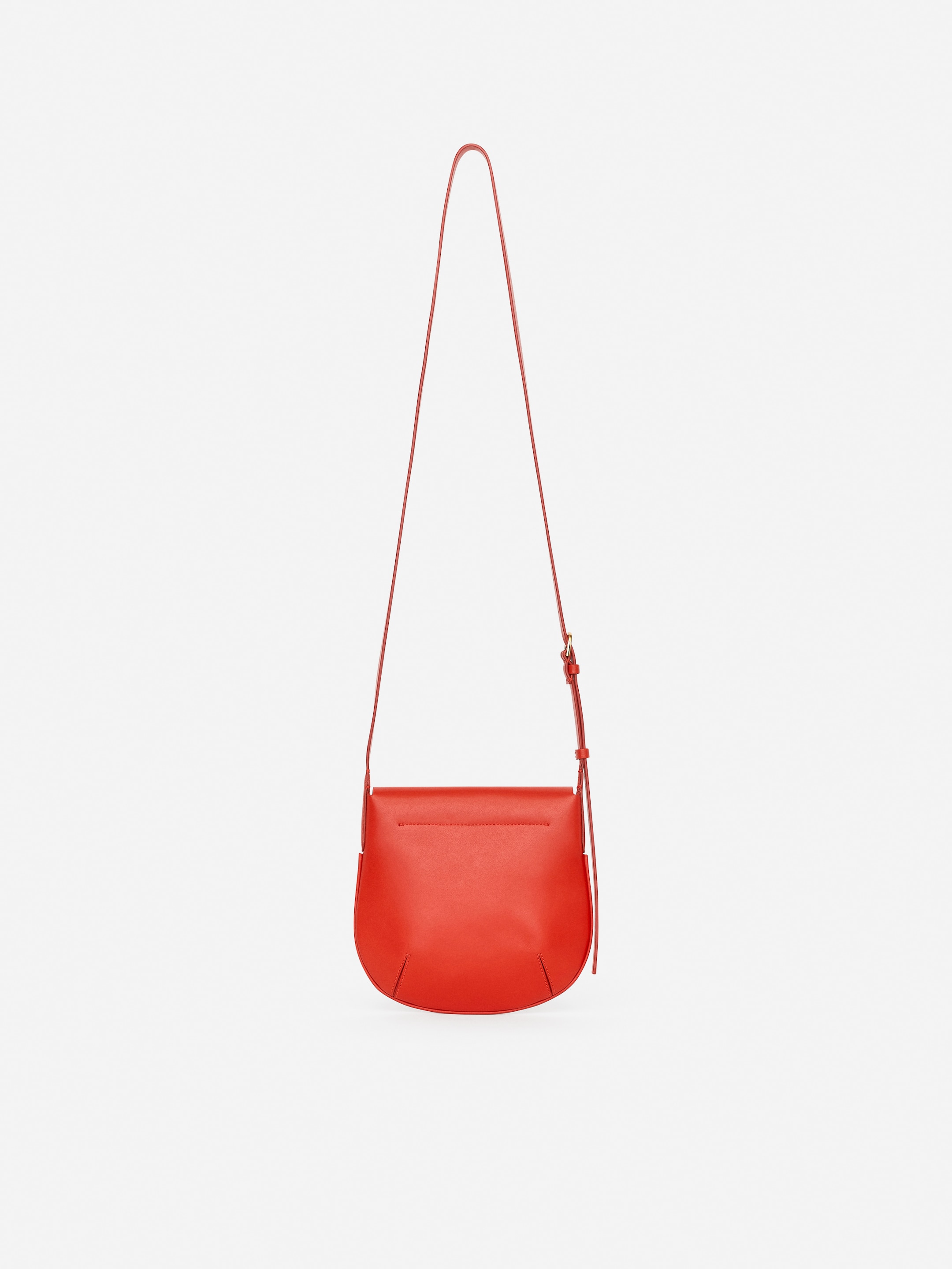 Leather Crossbody Bag - Red - Women - StillMedia/DescriptiveStillLife - 3